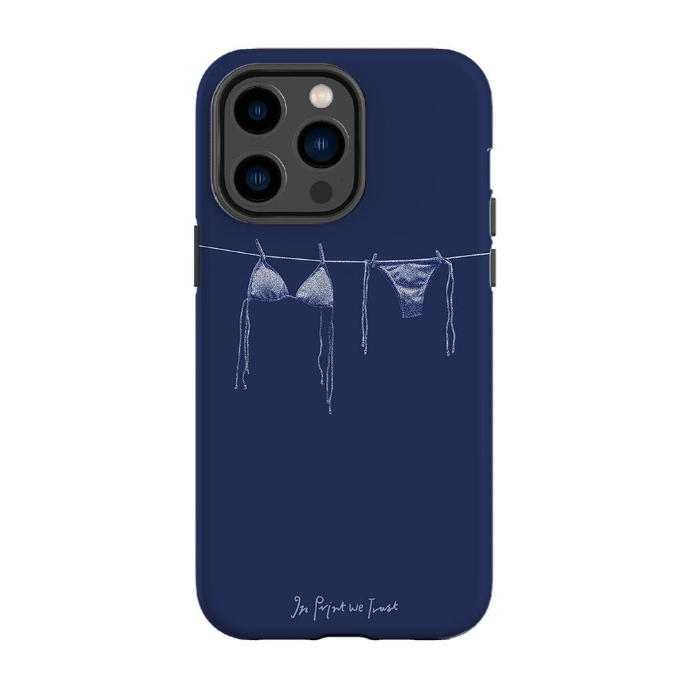 air dry tough iPhone case - In Print We Trust