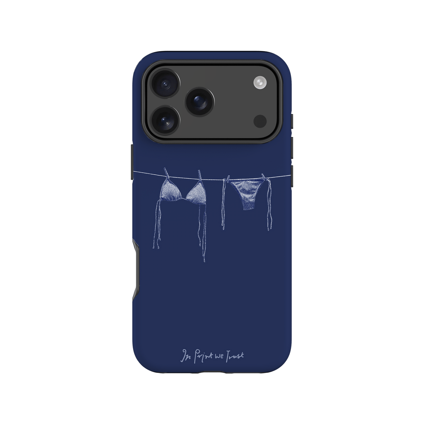 air dry tough iPhone case - In Print We Trust