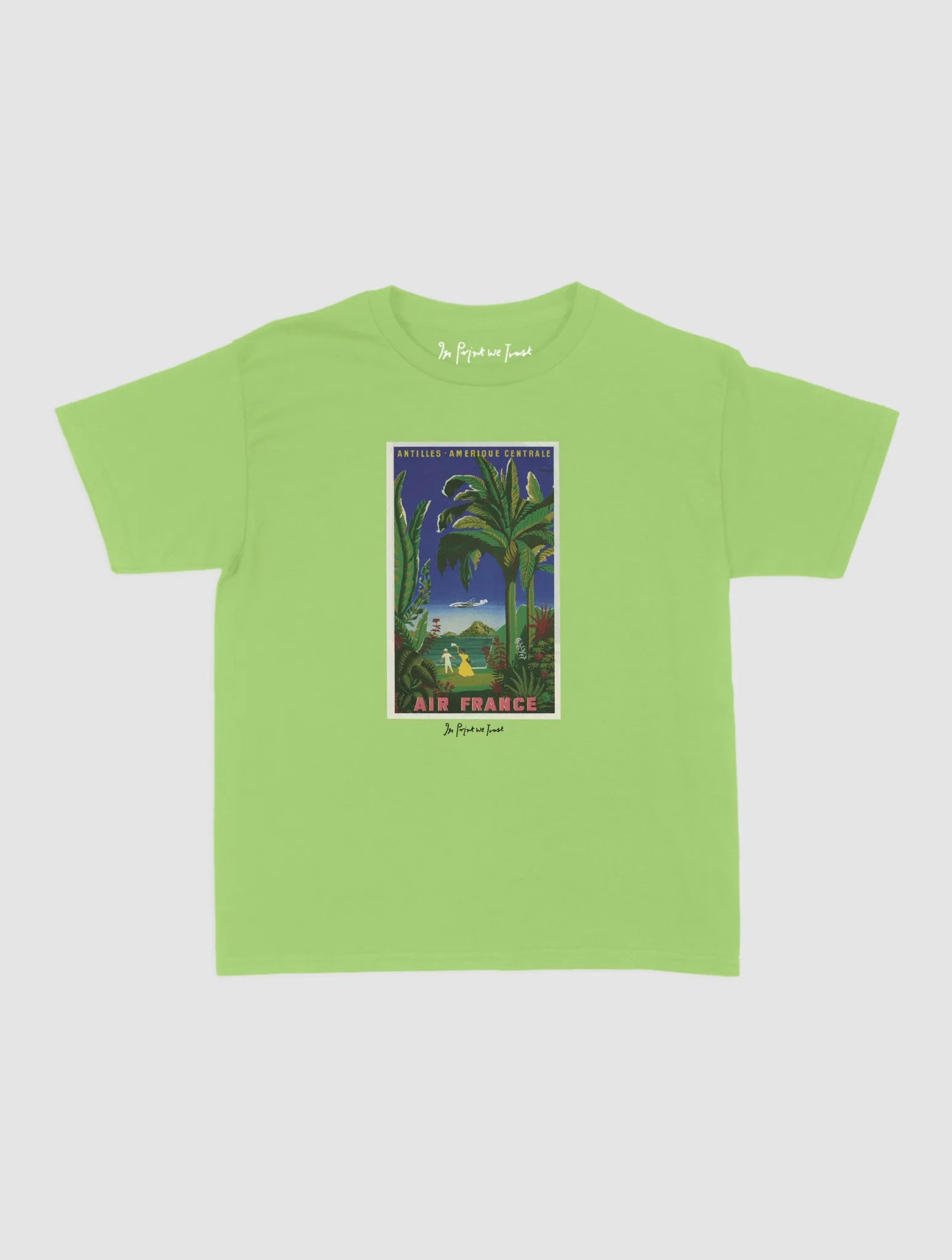 air france baby tee - In Print We Trust