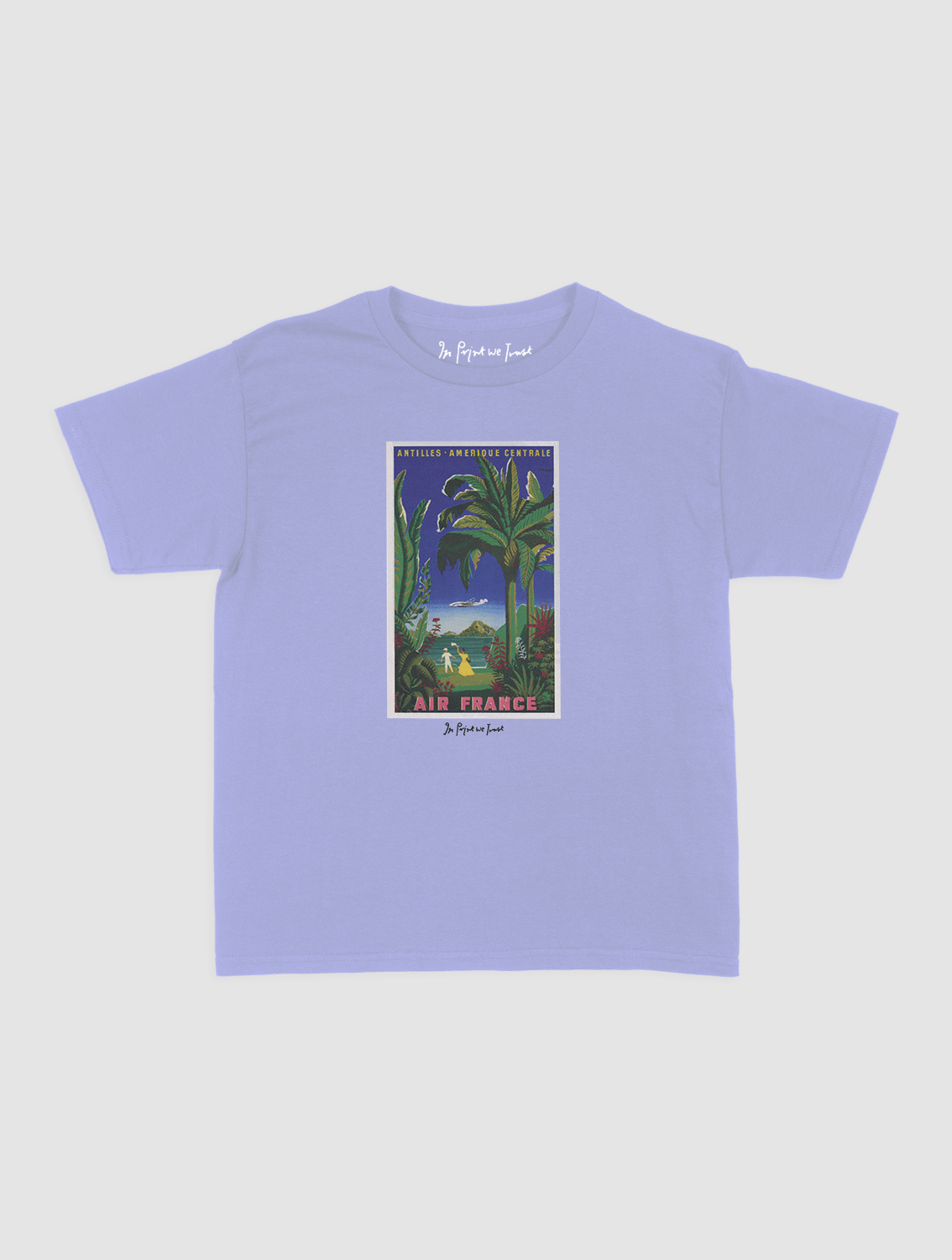 air france baby tee - In Print We Trust