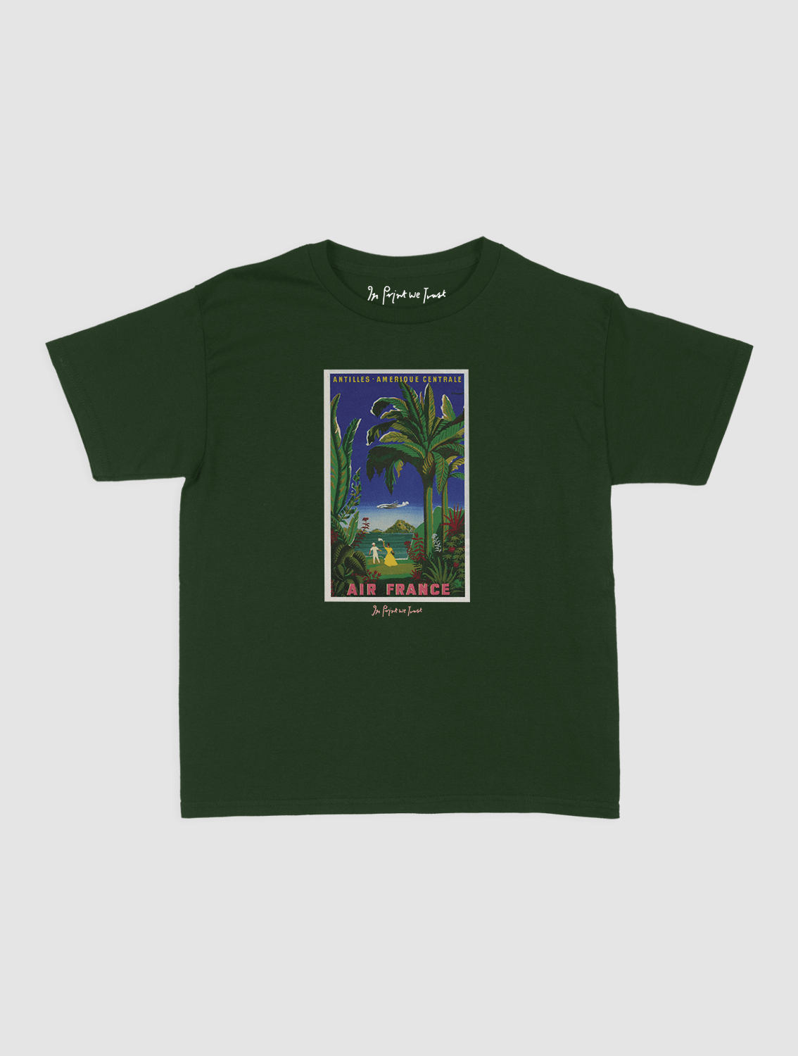 air france baby tee - In Print We Trust