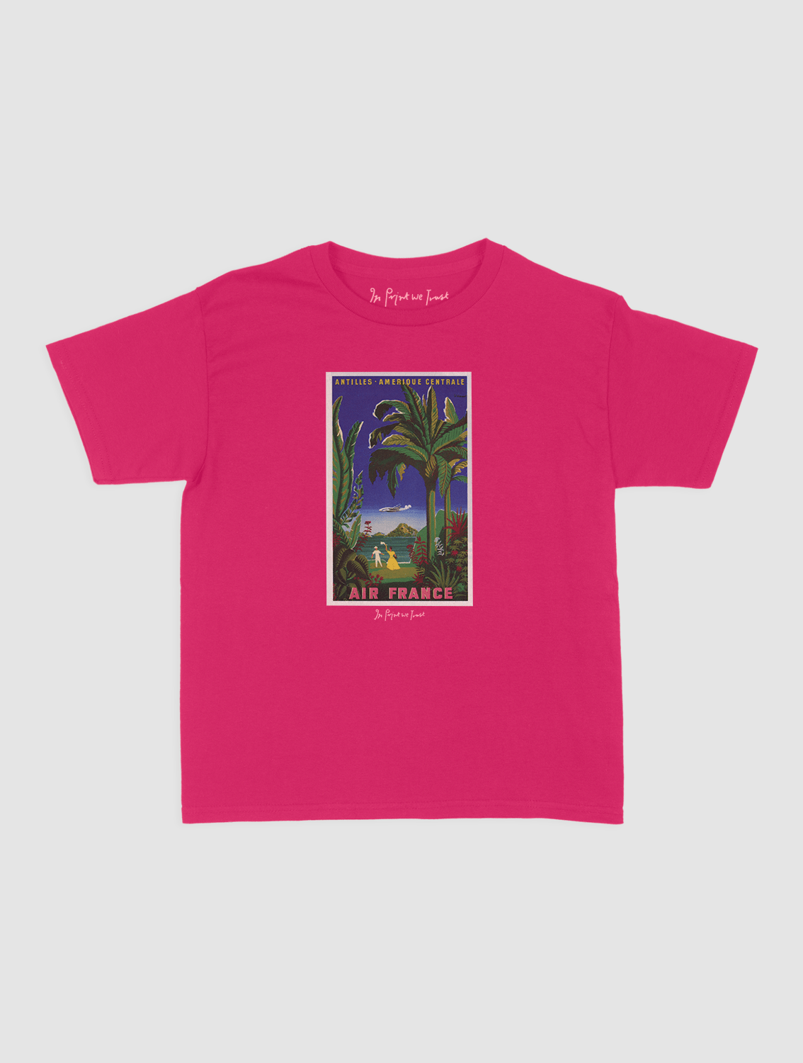 air france baby tee - In Print We Trust