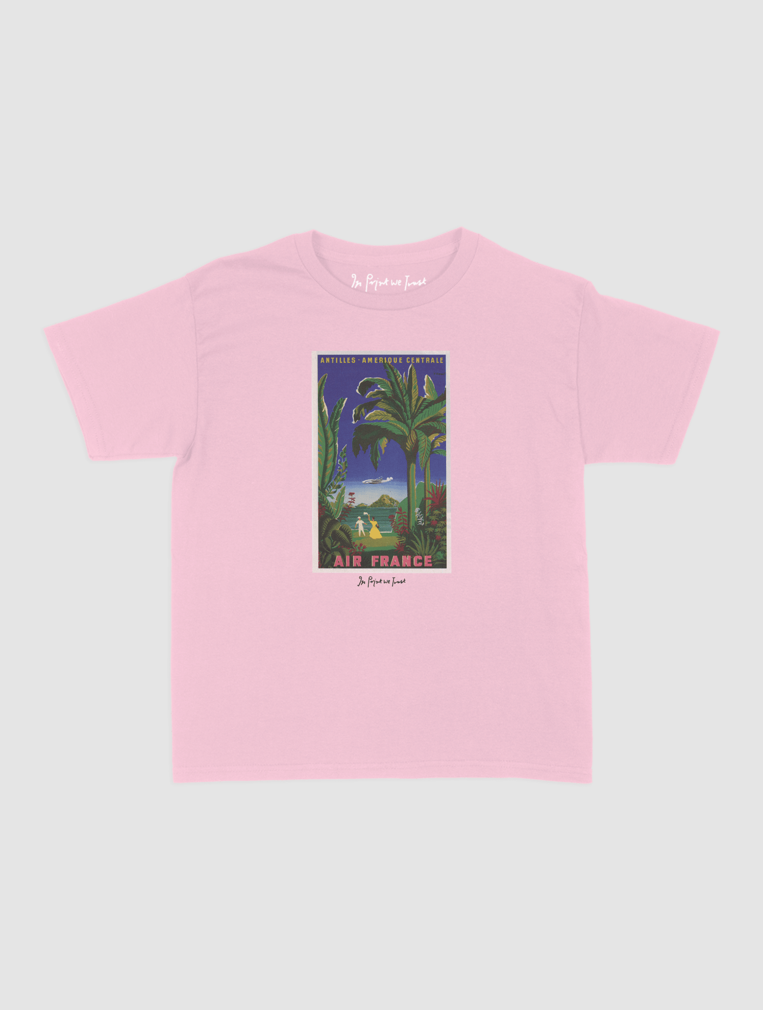 air france baby tee - In Print We Trust