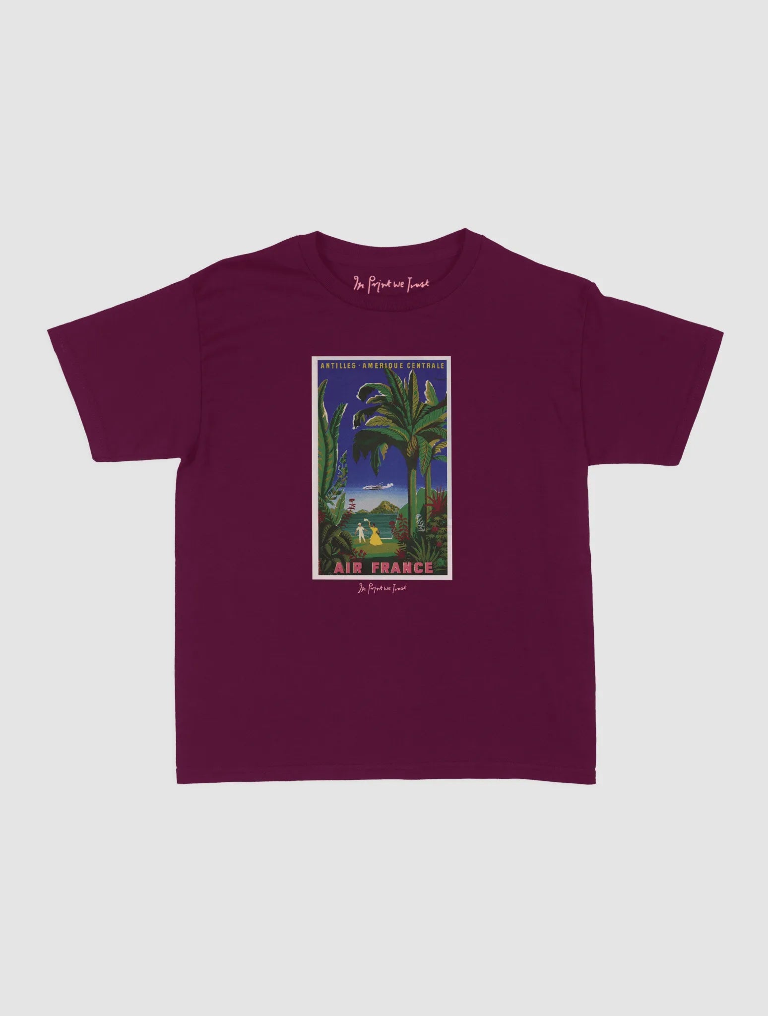 air france baby tee - In Print We Trust