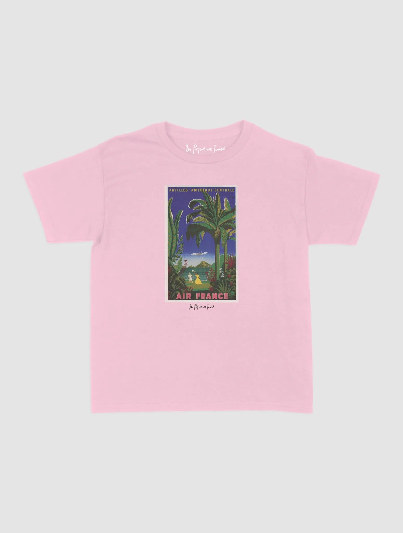 air france baby tee - In Print We Trust