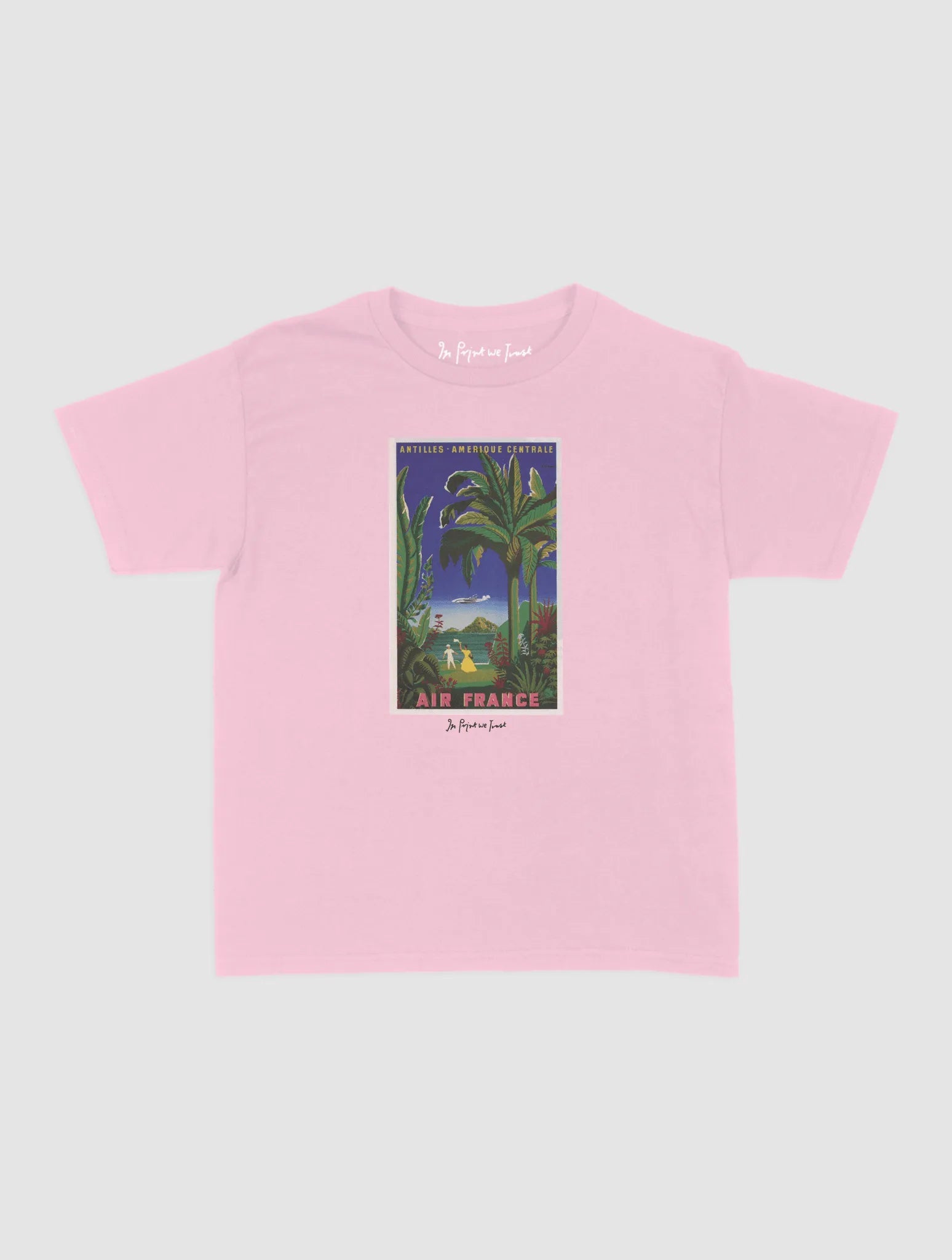 air france baby tee - In Print We Trust