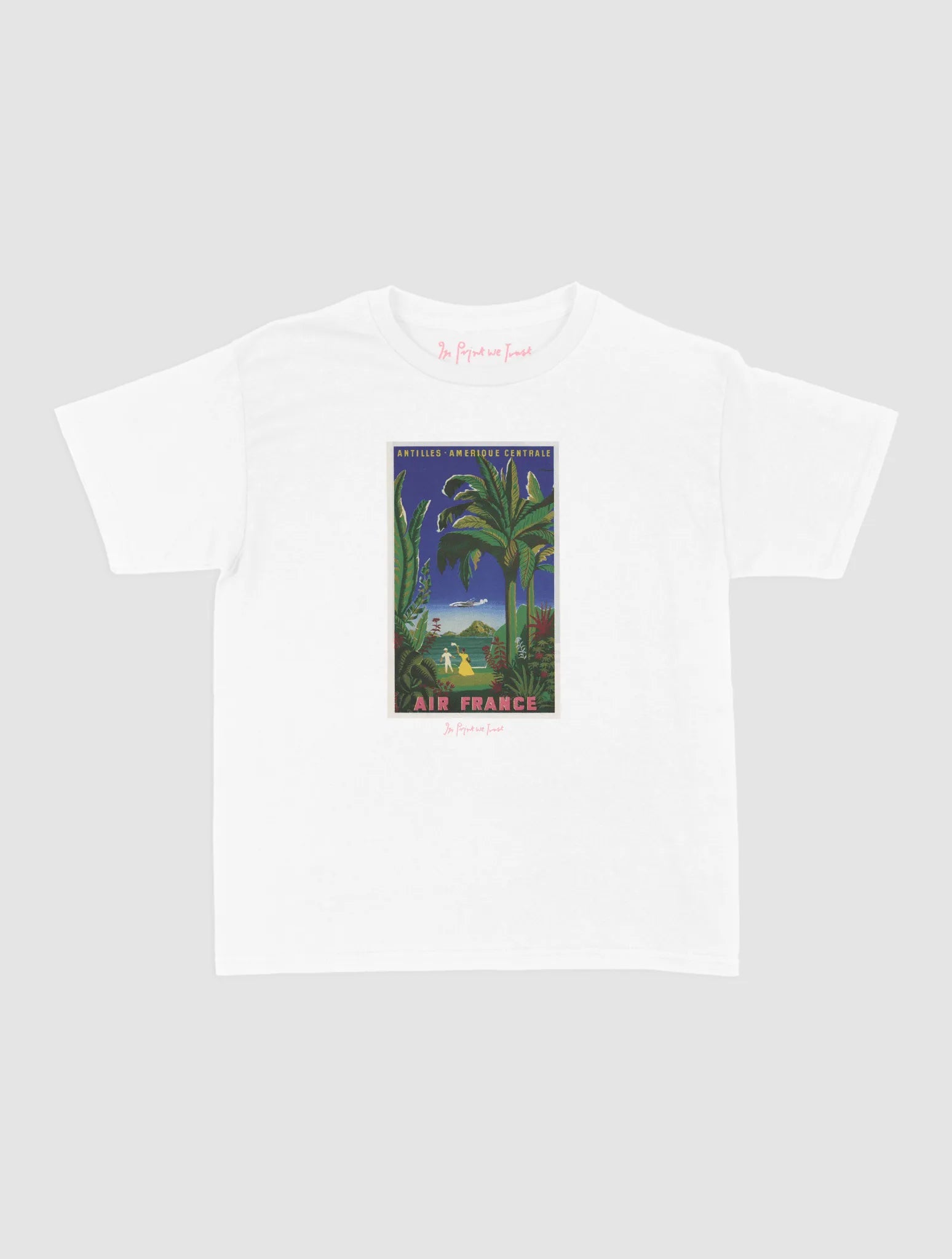 air france baby tee - In Print We Trust