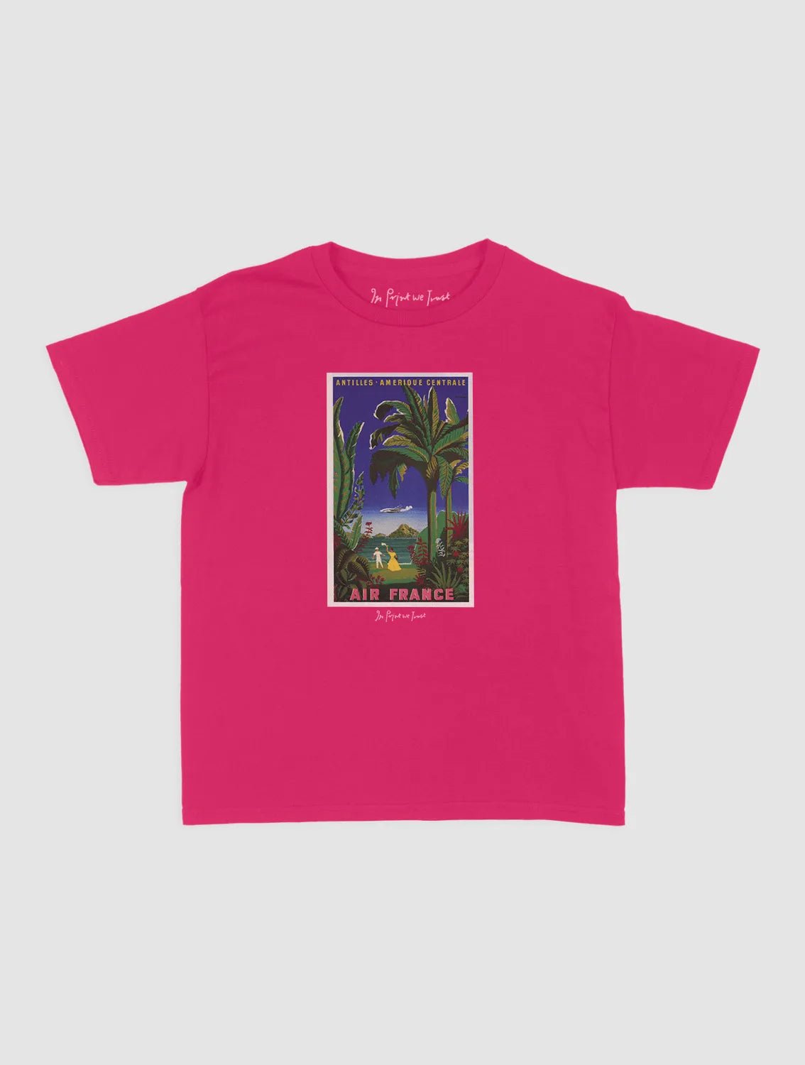 air france baby tee - In Print We Trust