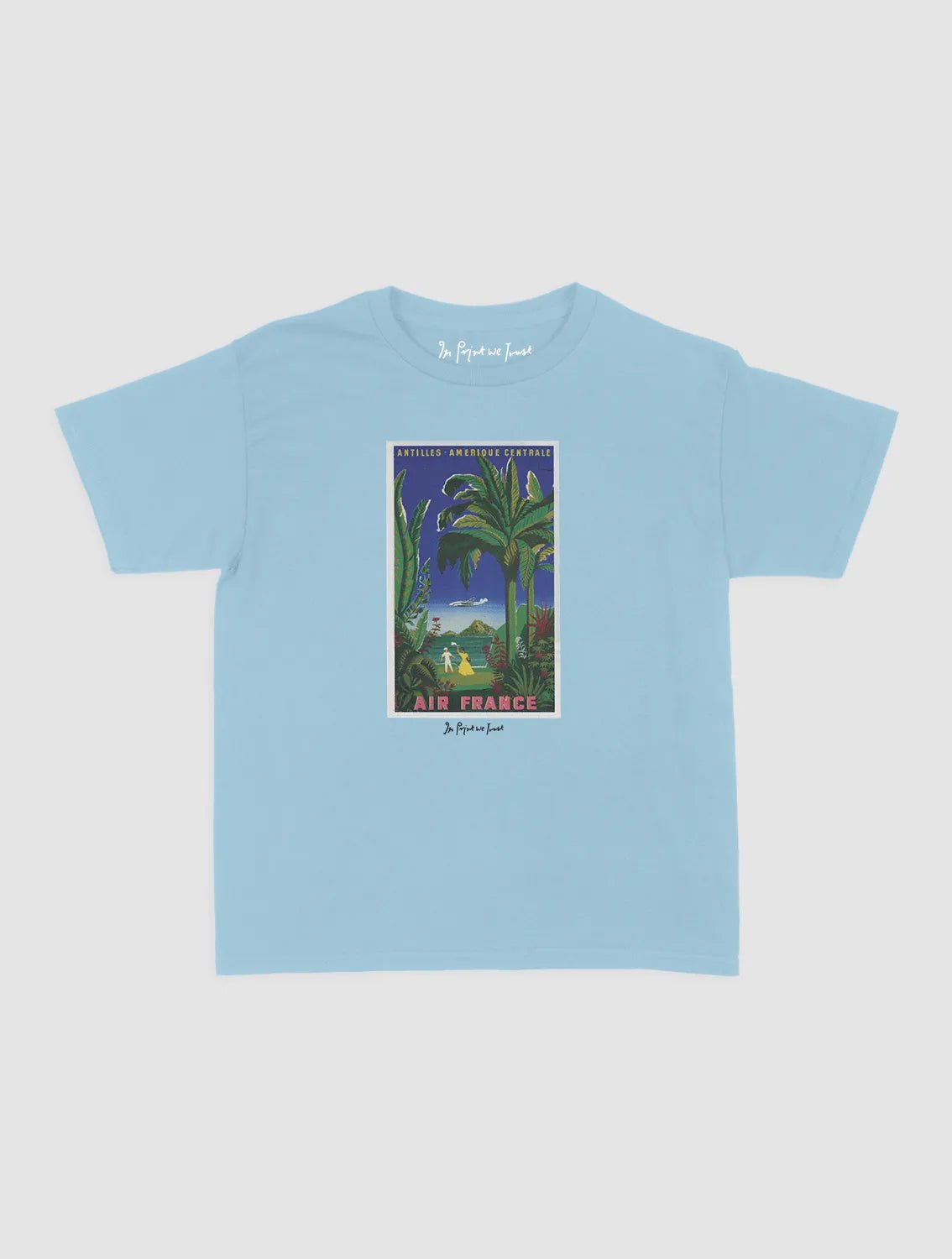 air france baby tee - In Print We Trust