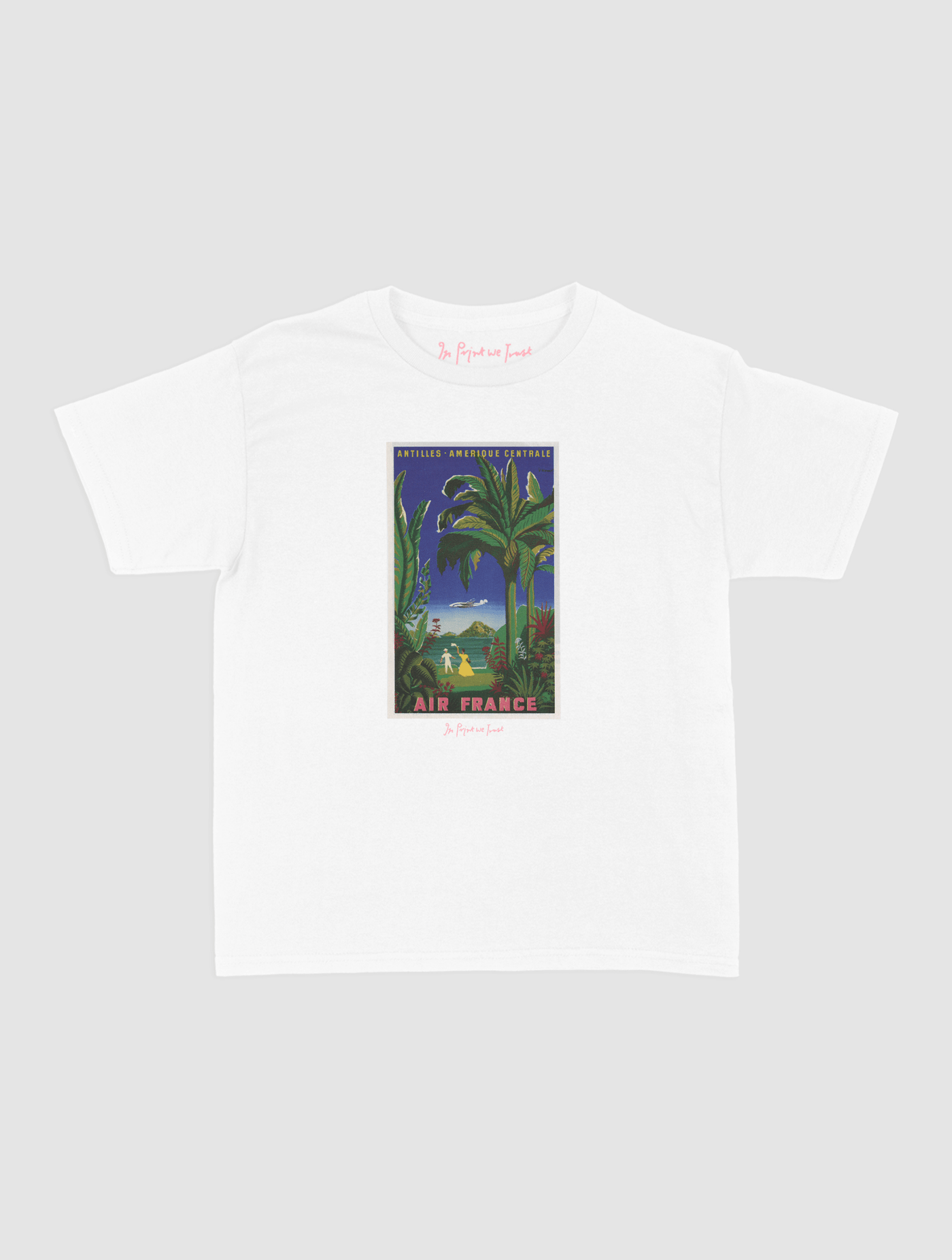air france baby tee - In Print We Trust