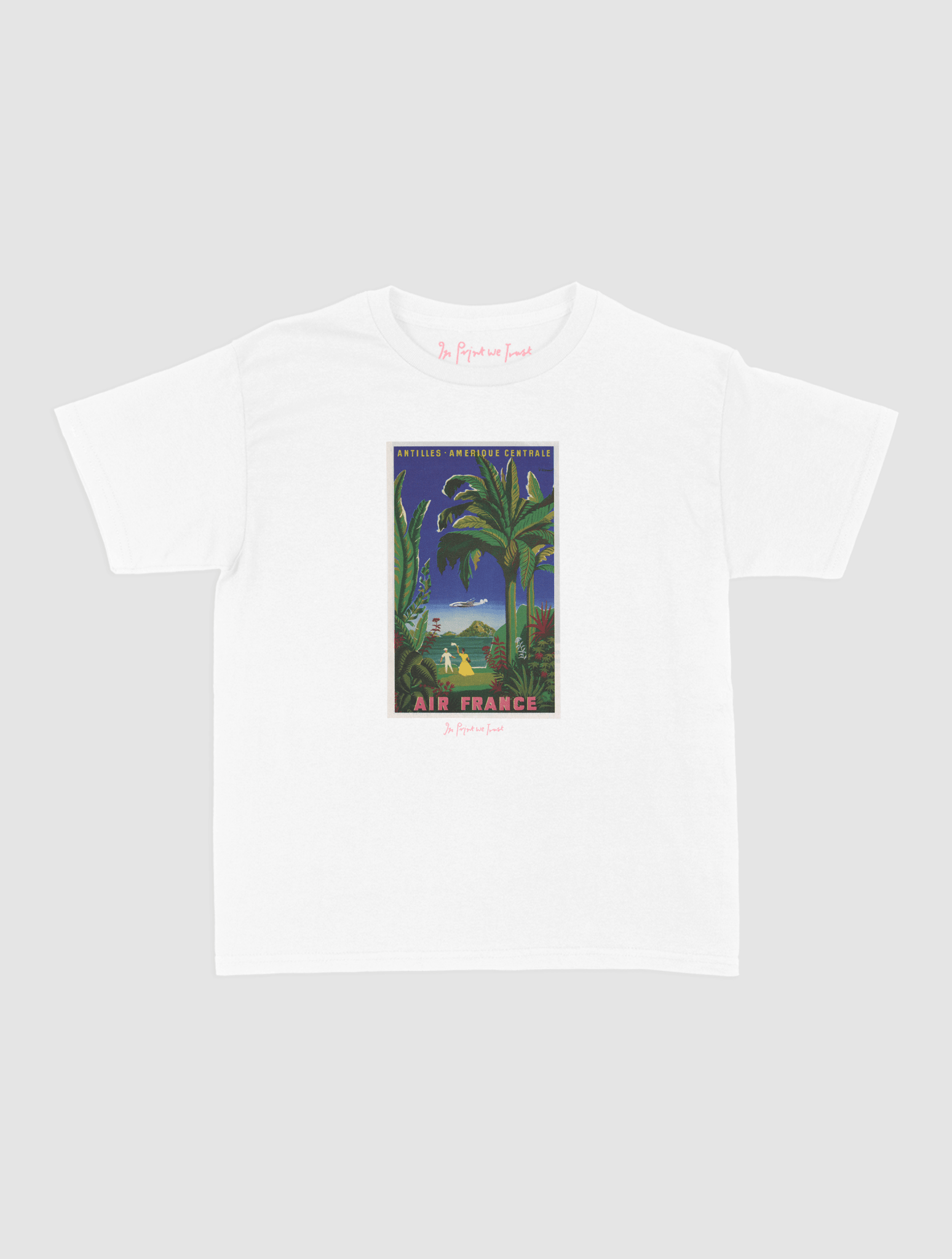 air france baby tee - In Print We Trust