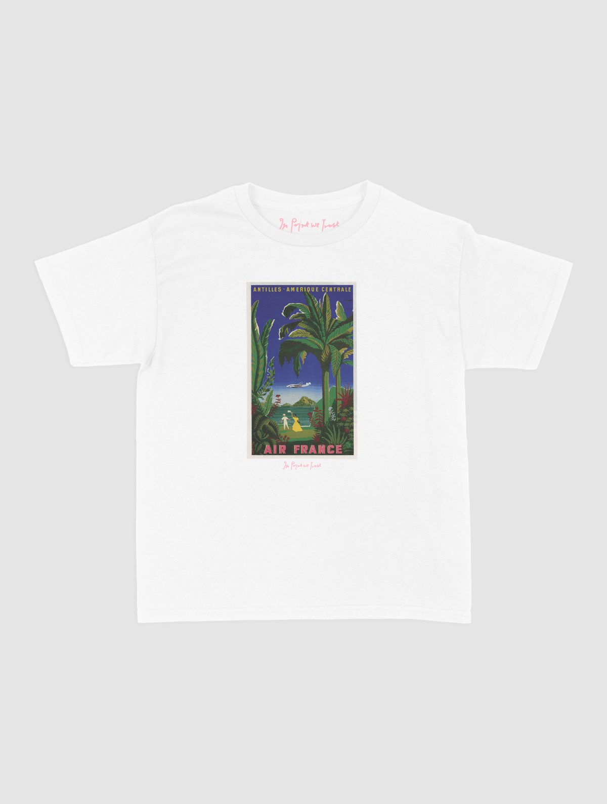 air france baby tee - In Print We Trust