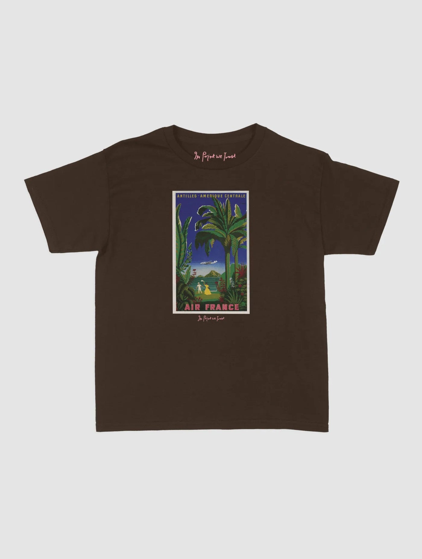air france baby tee - In Print We Trust