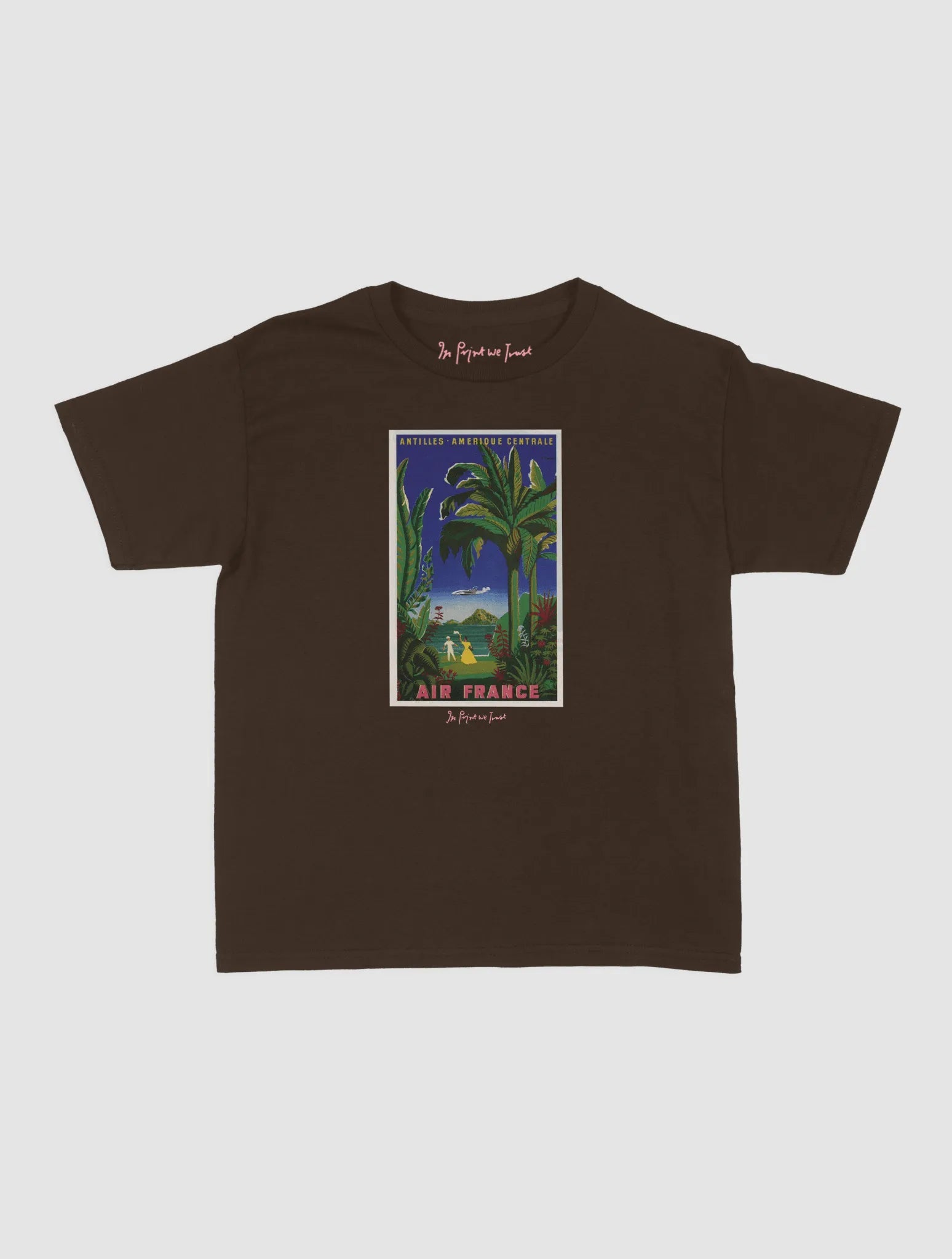 air france baby tee - In Print We Trust