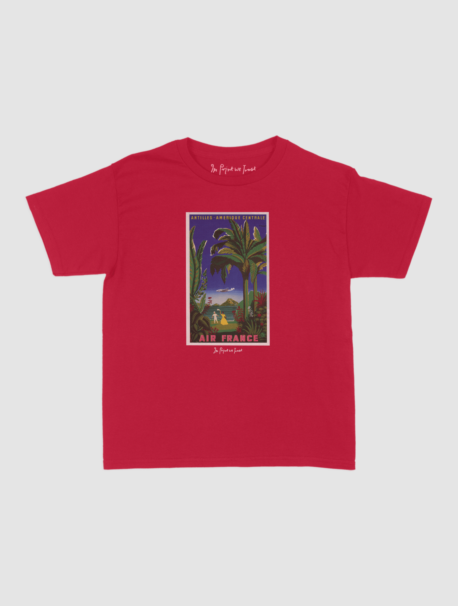 air france baby tee - In Print We Trust
