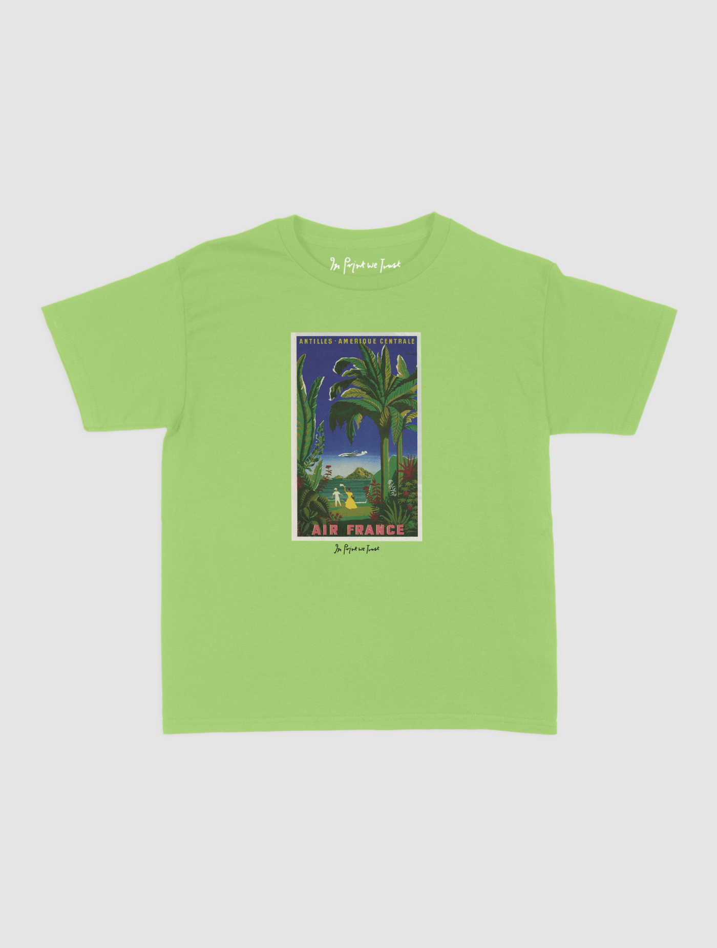 air france baby tee - In Print We Trust