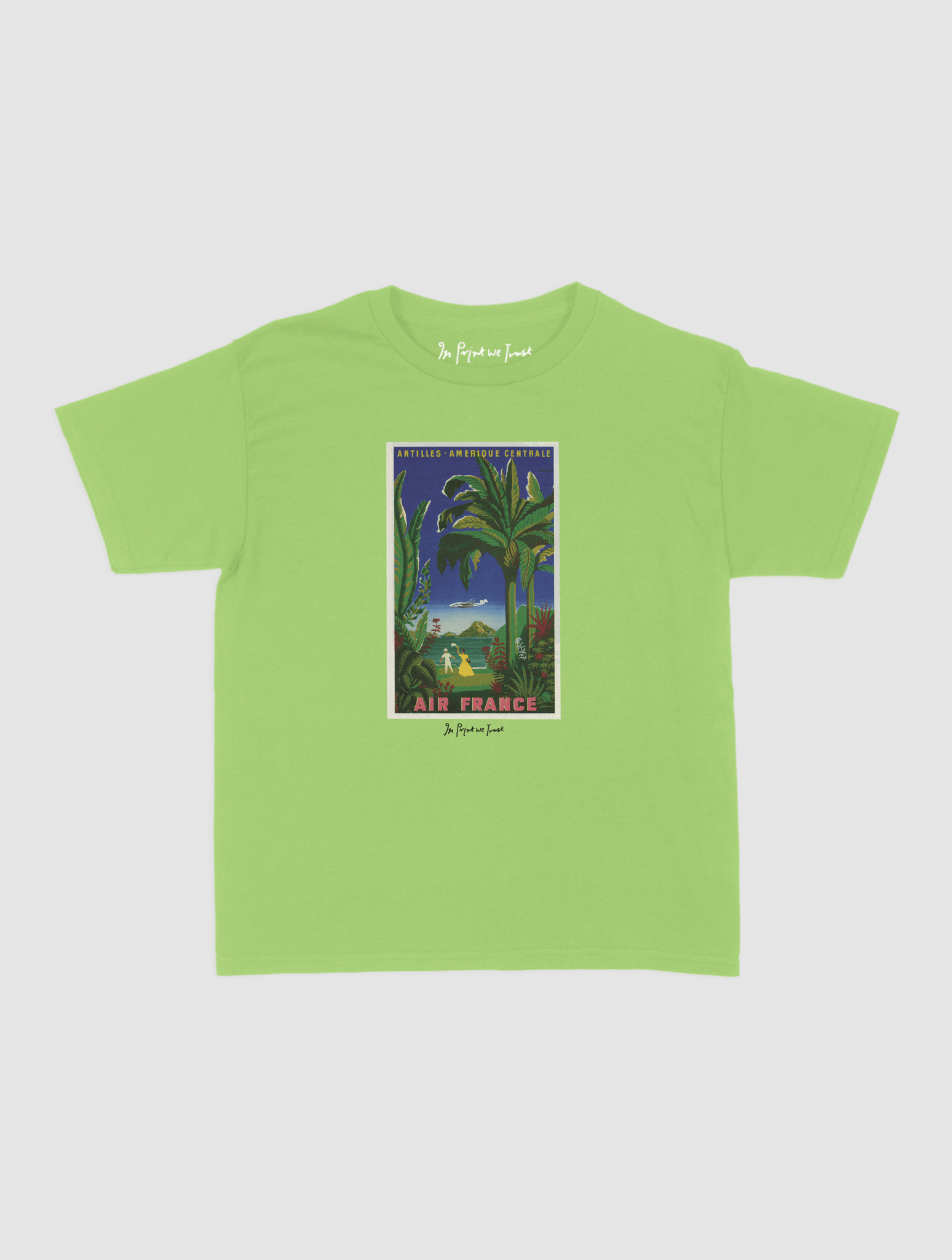 air france baby tee - In Print We Trust