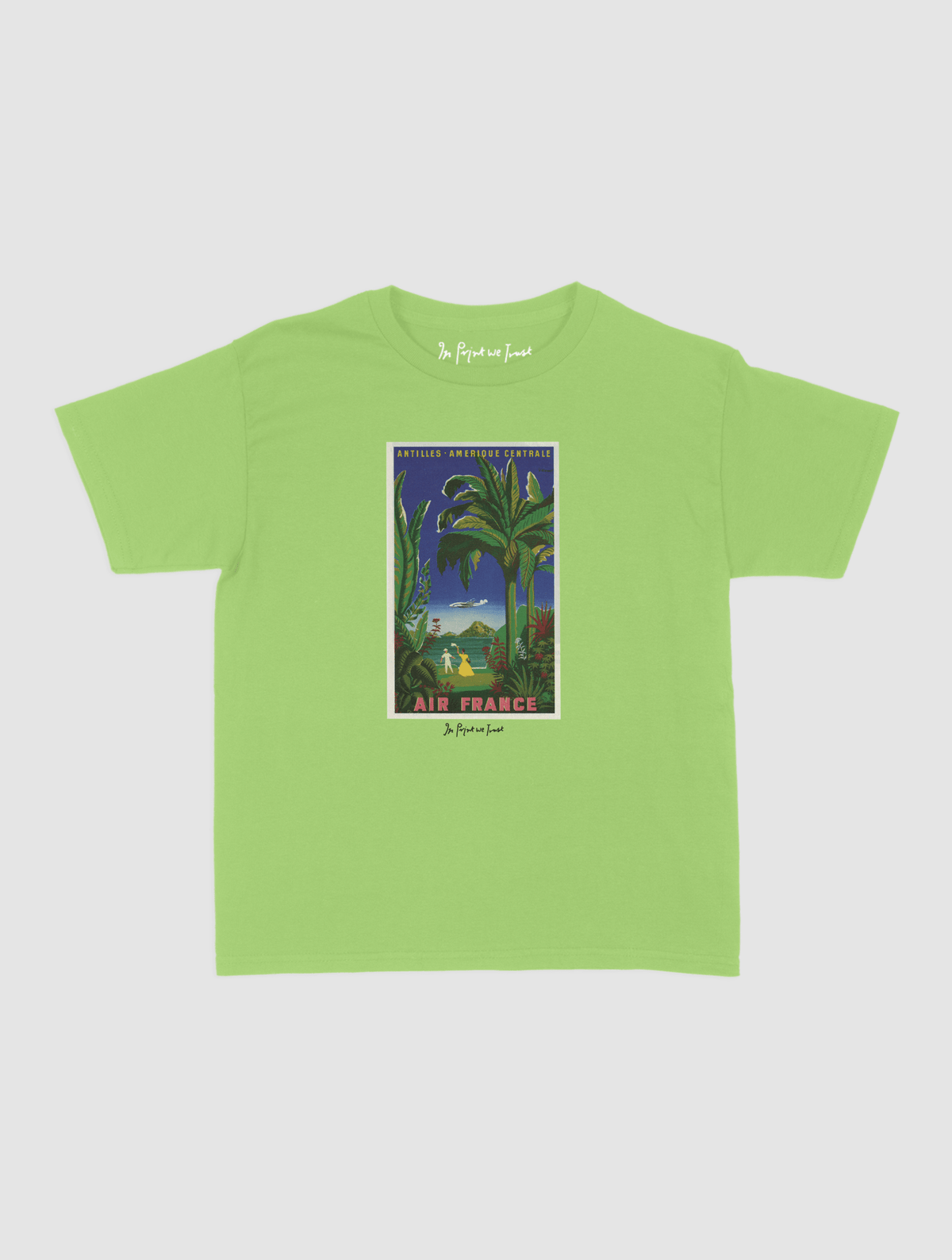air france baby tee - In Print We Trust
