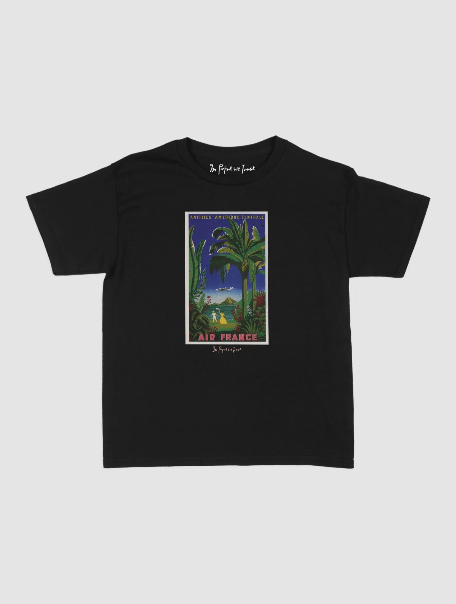 air france baby tee - In Print We Trust