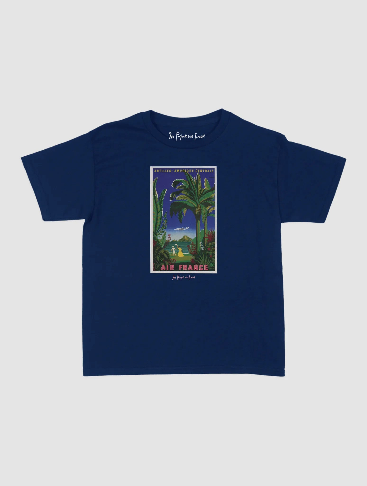 air france baby tee - In Print We Trust