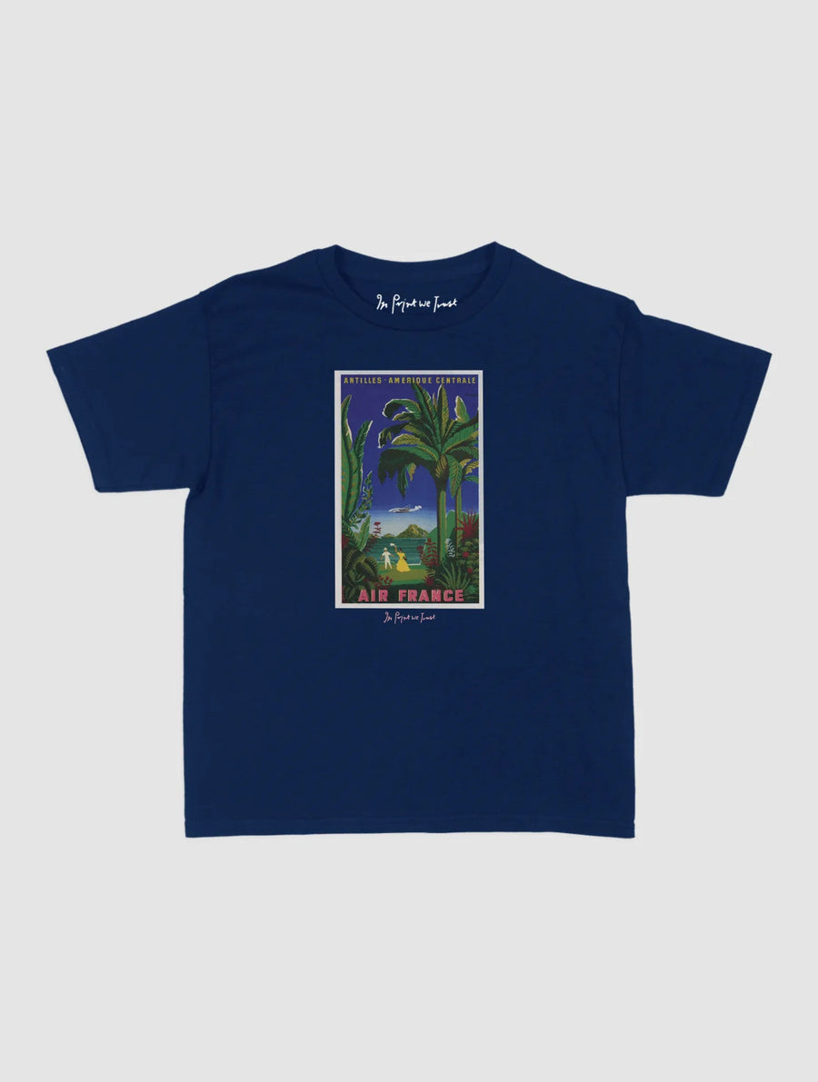 air france baby tee - In Print We Trust