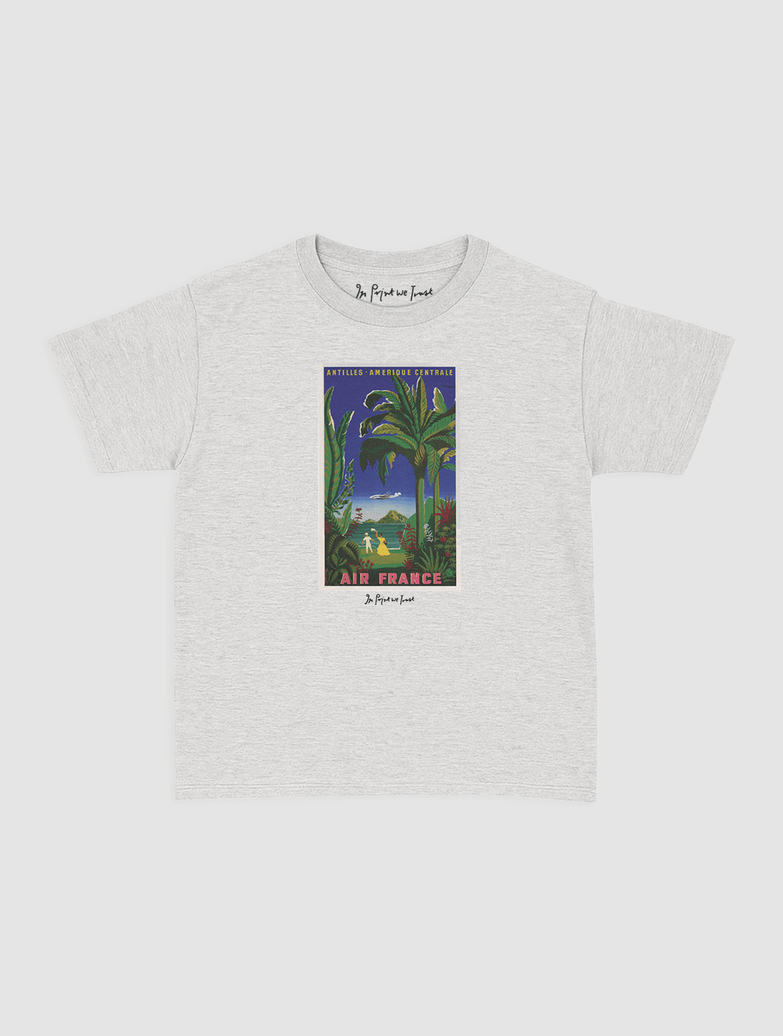 air france baby tee - In Print We Trust
