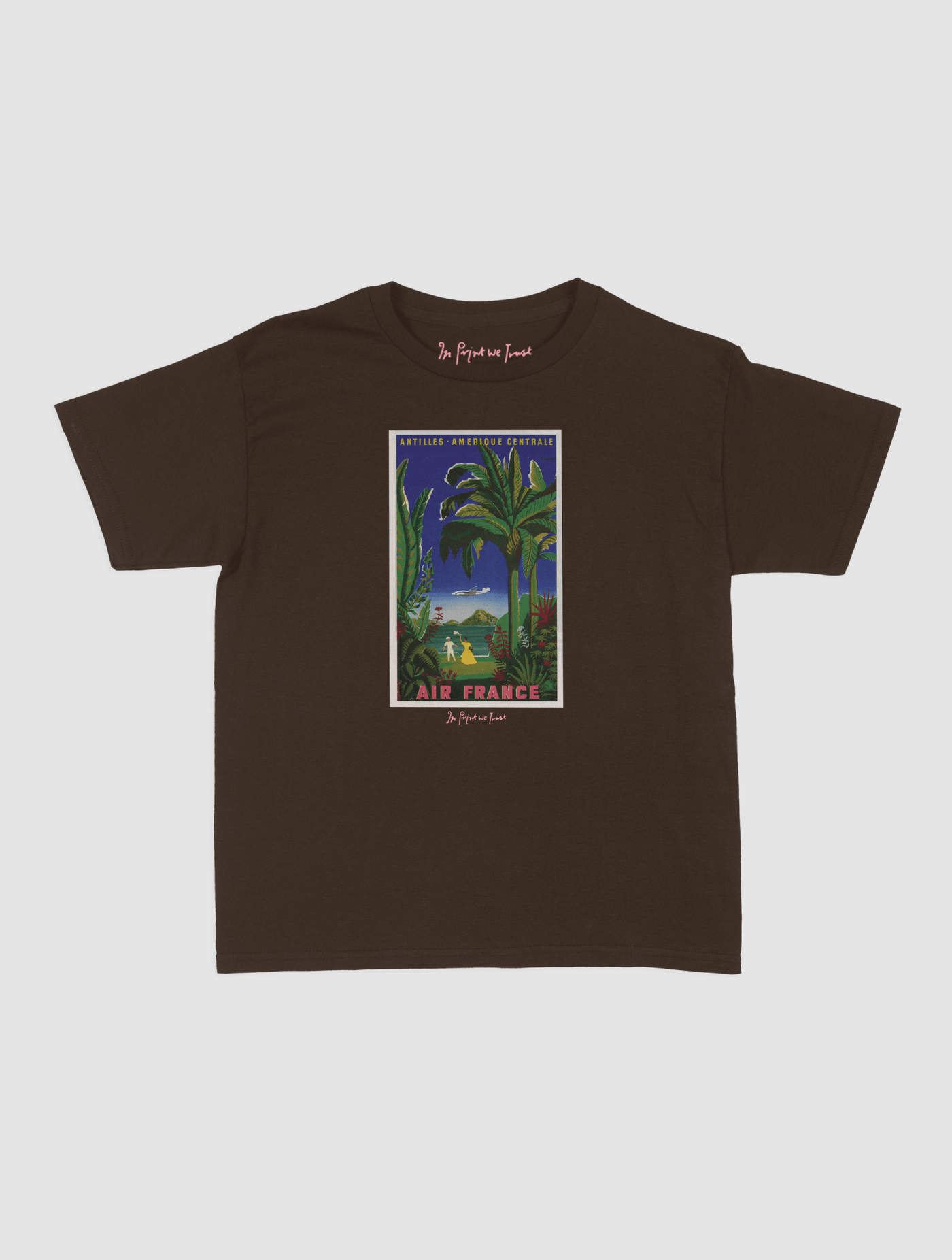 air france baby tee - In Print We Trust