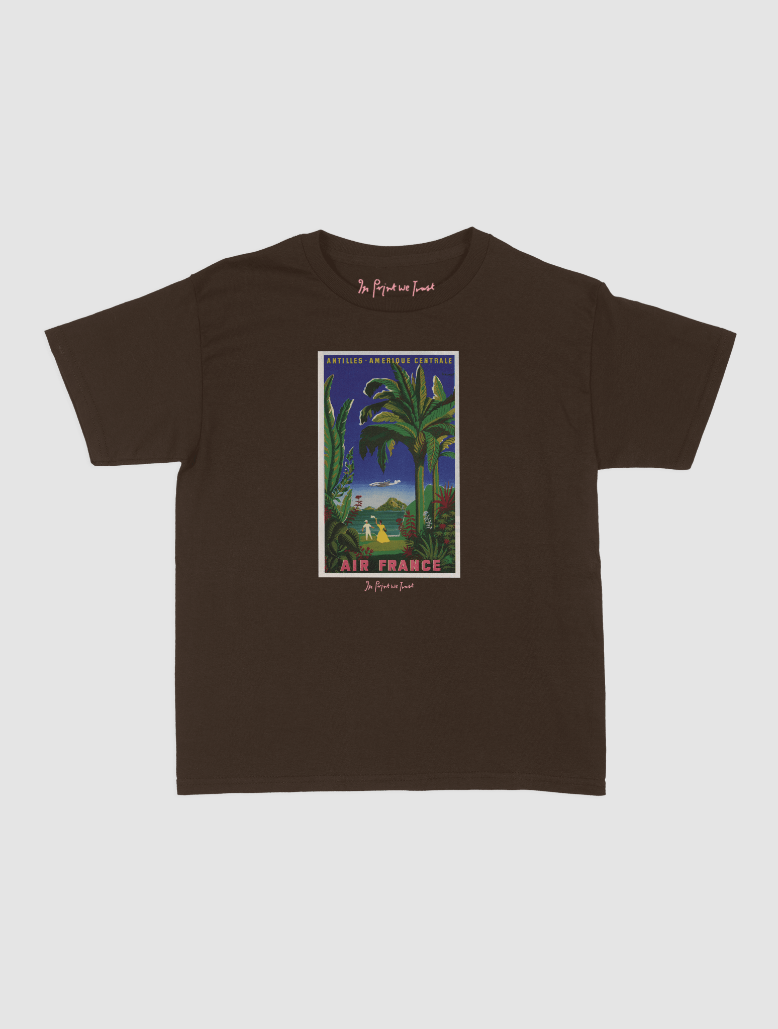 air france baby tee - In Print We Trust