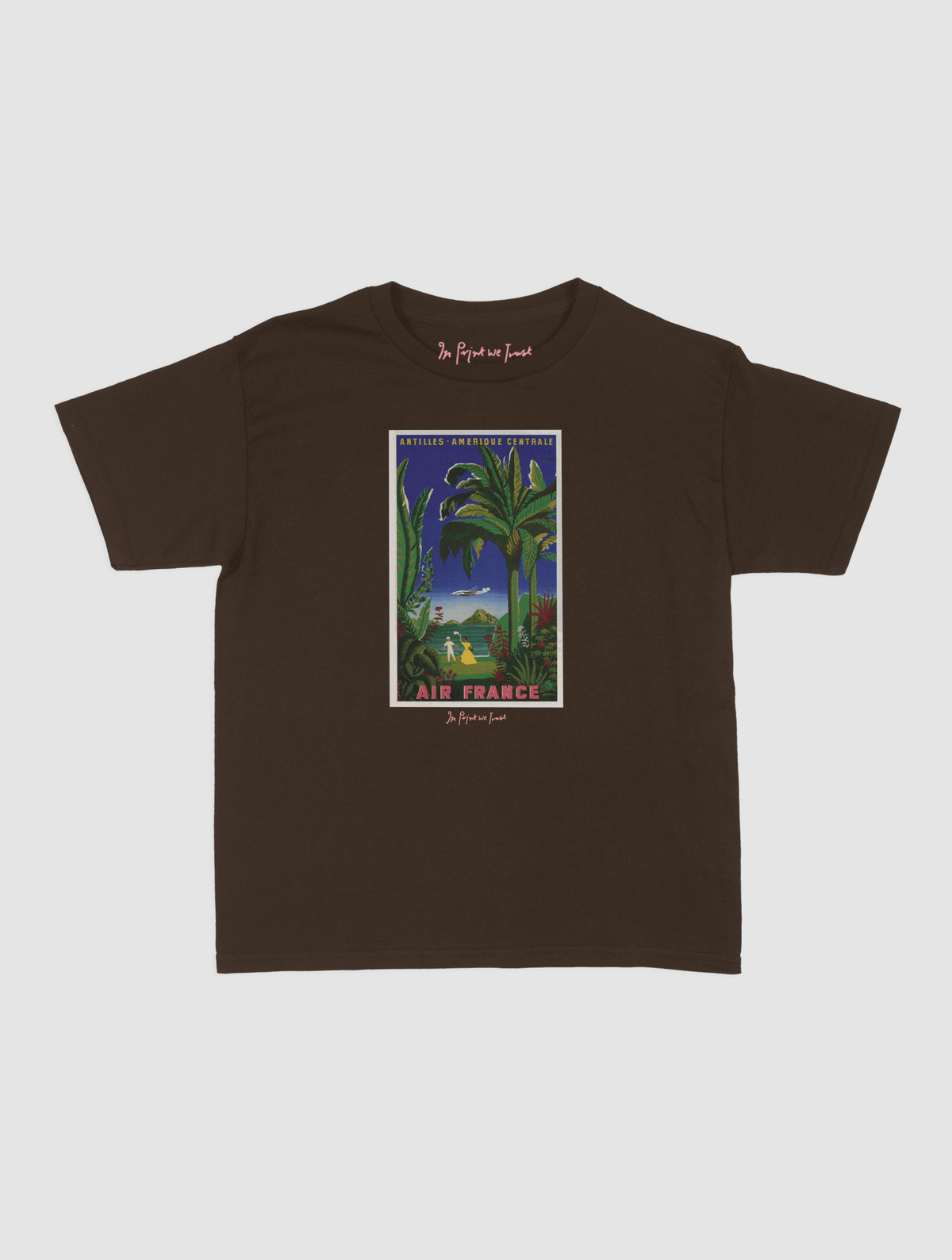 air france baby tee - In Print We Trust