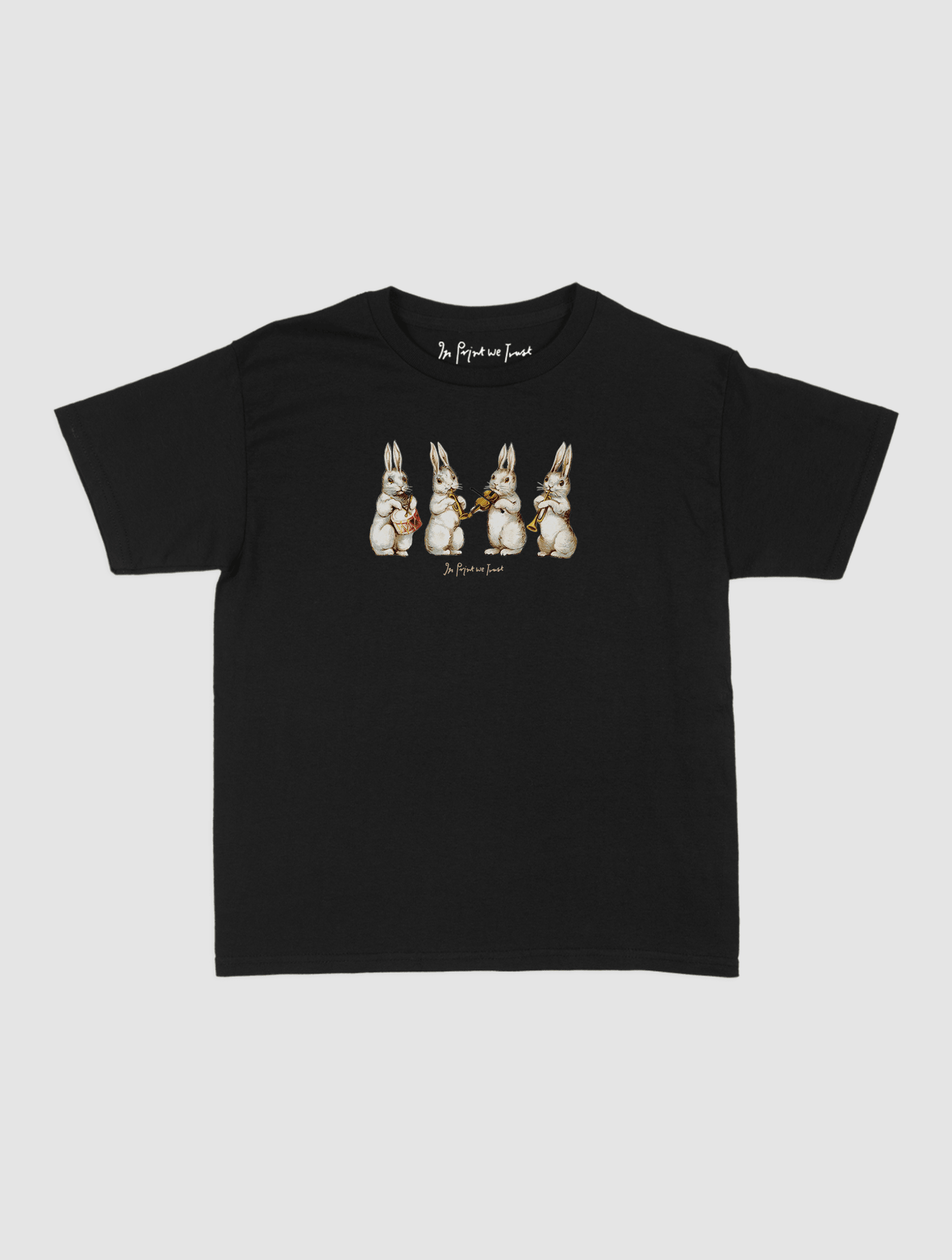 all that jazz baby tee - In Print We Trust