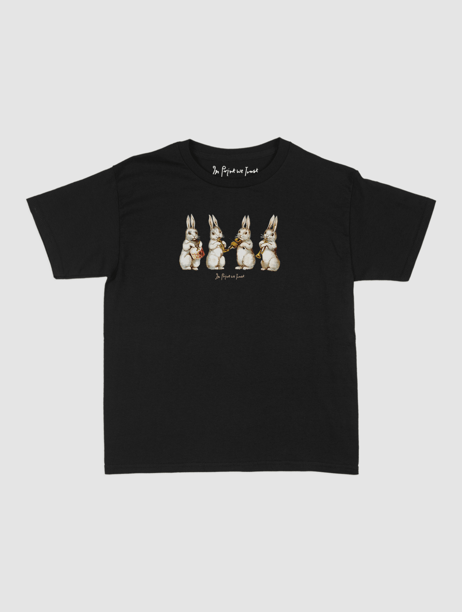 all that jazz baby tee - In Print We Trust