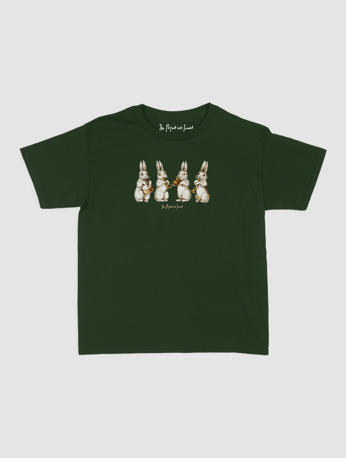 all that jazz baby tee - In Print We Trust