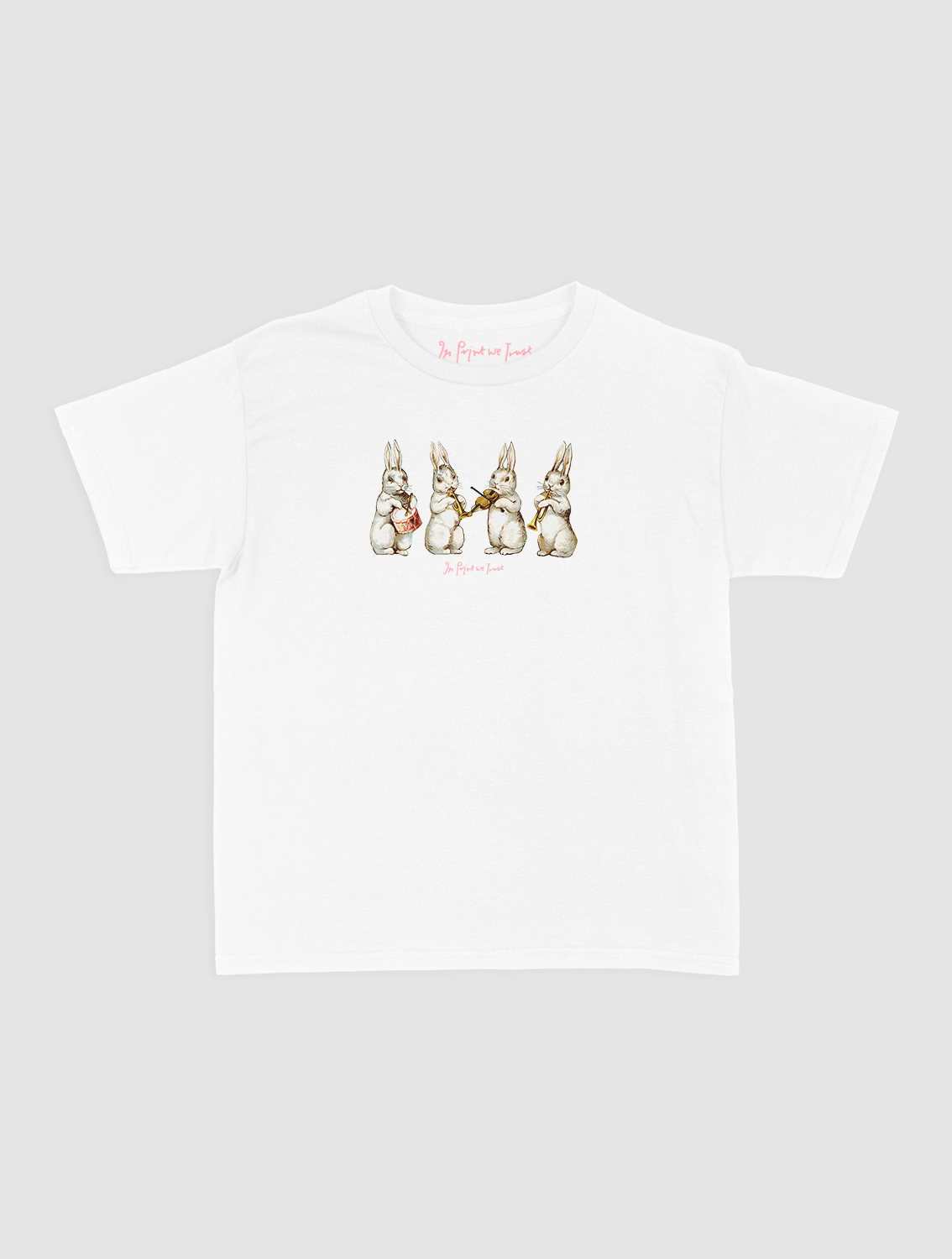 all that jazz baby tee - In Print We Trust