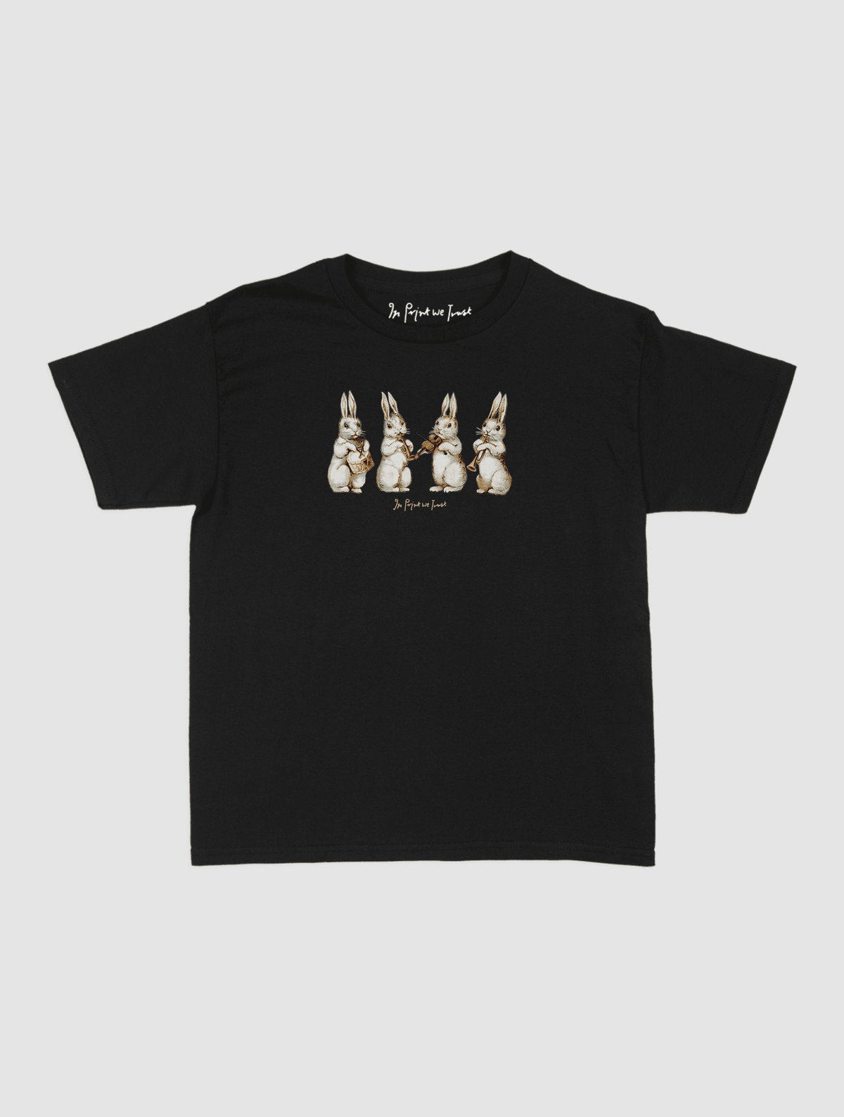 all that jazz baby tee - In Print We Trust