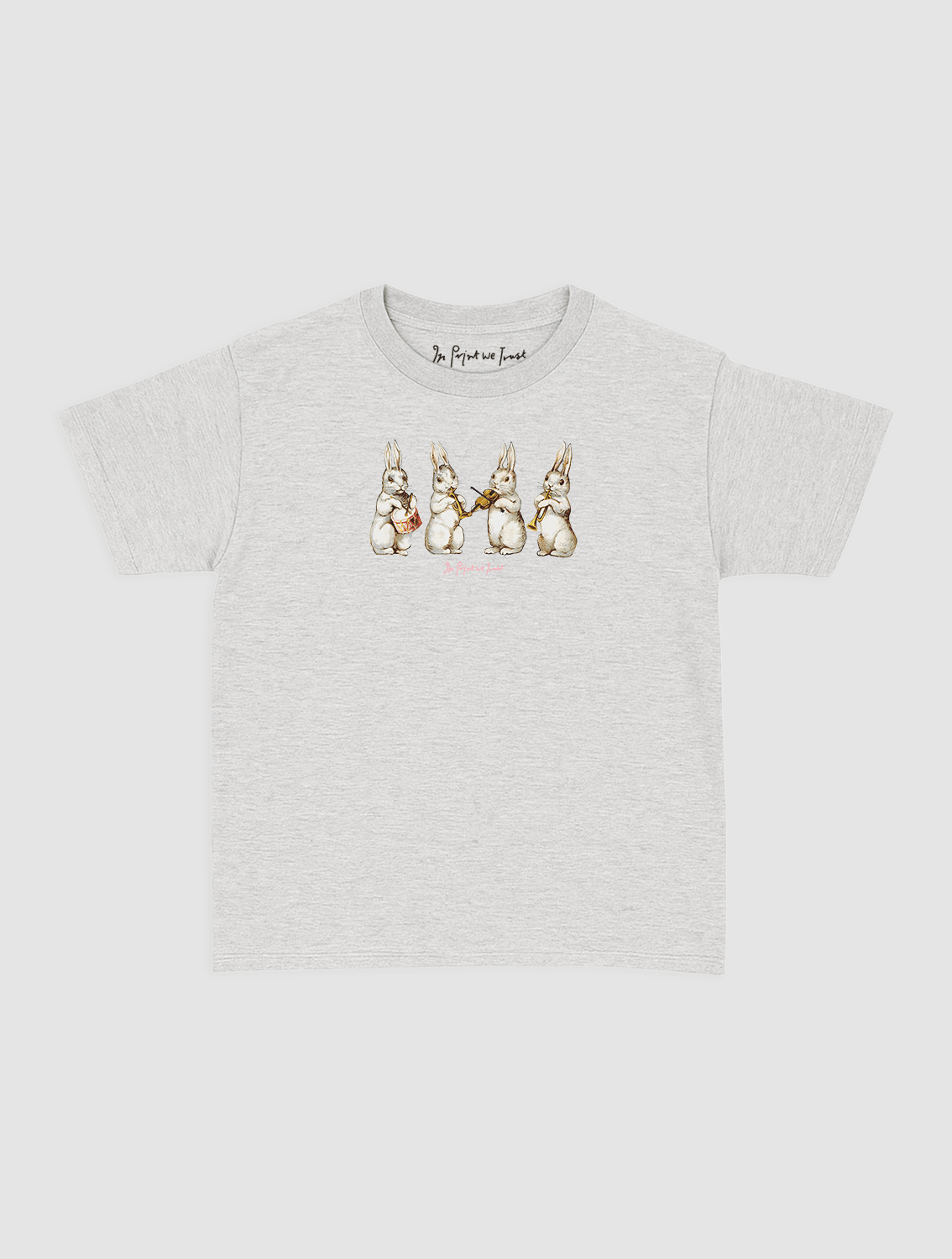 all that jazz baby tee - In Print We Trust