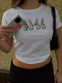 all that jazz baby tee - In Print We Trust