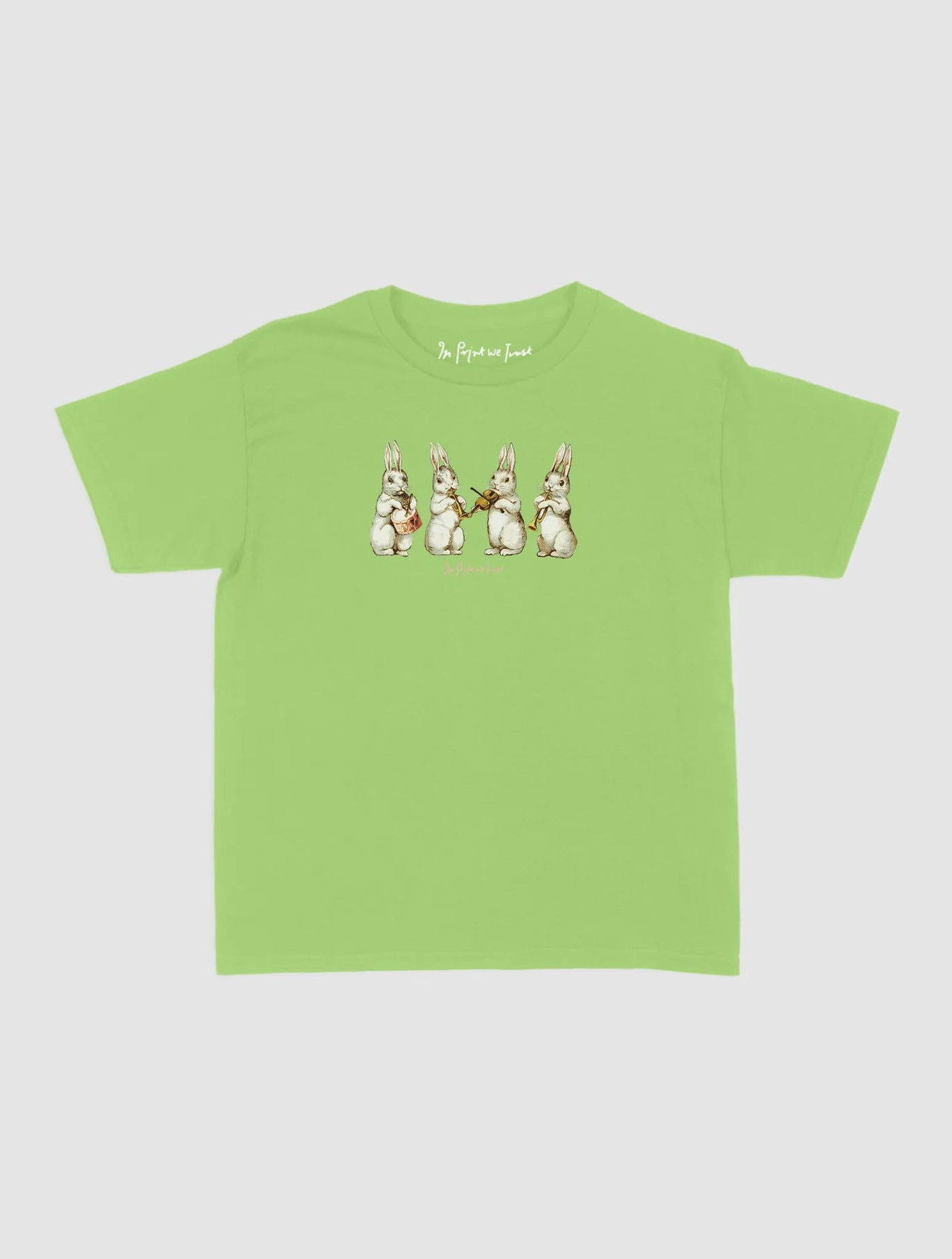 all that jazz baby tee - In Print We Trust