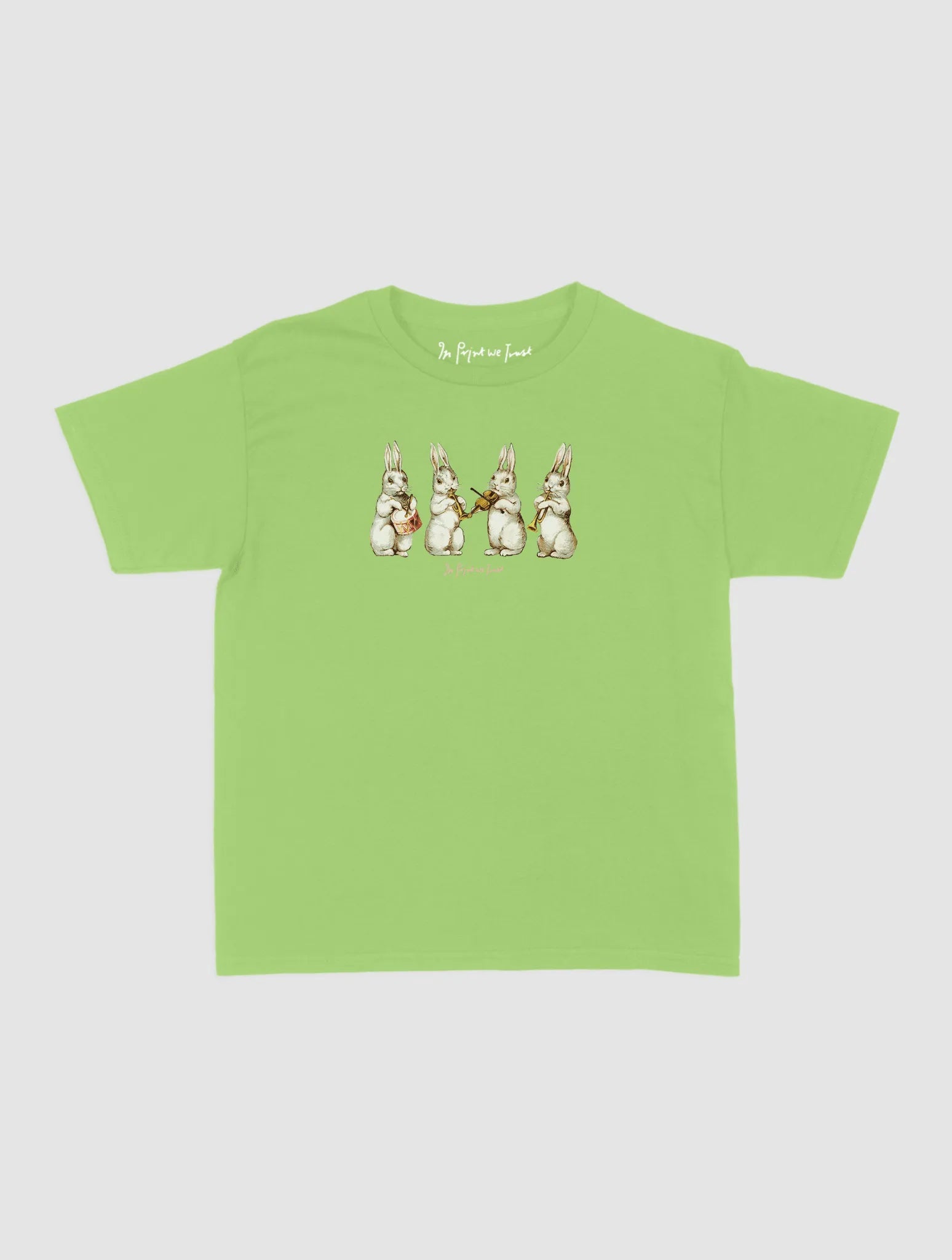 all that jazz baby tee - In Print We Trust