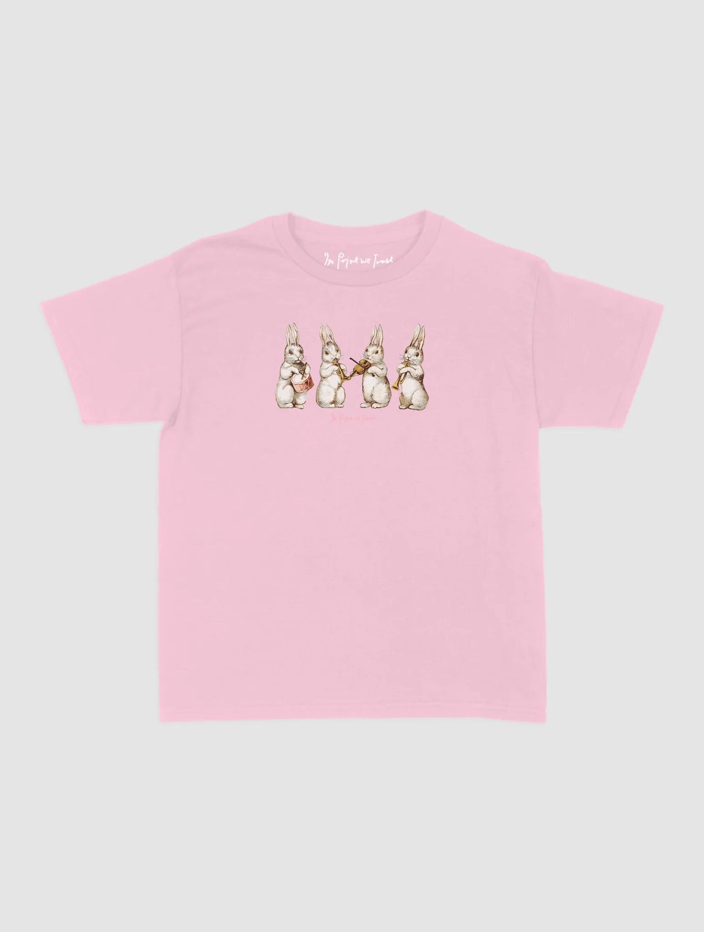 all that jazz baby tee - In Print We Trust