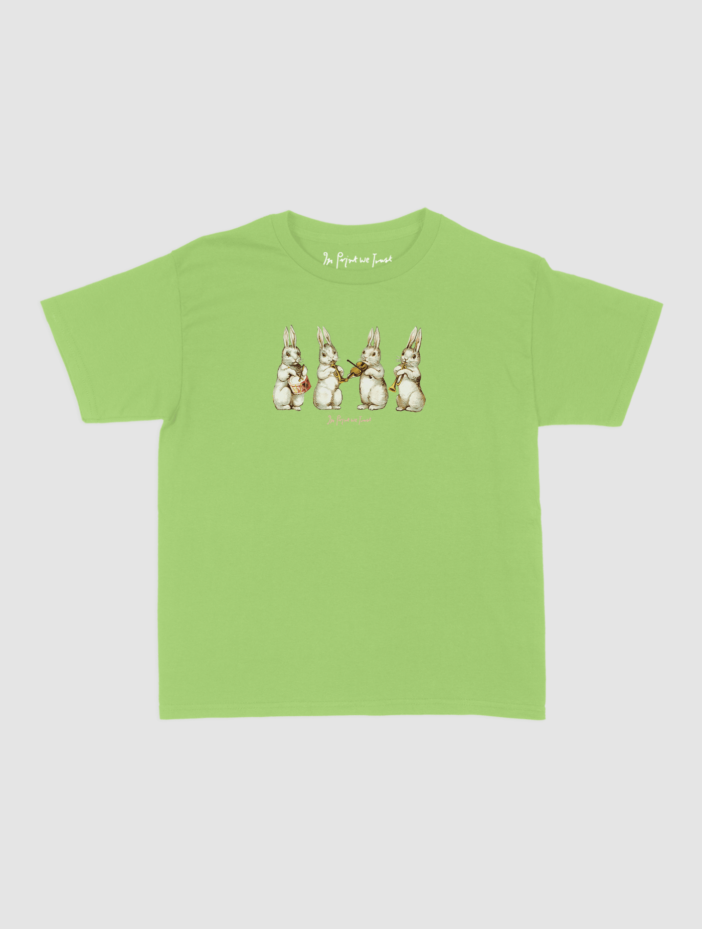 all that jazz baby tee - In Print We Trust