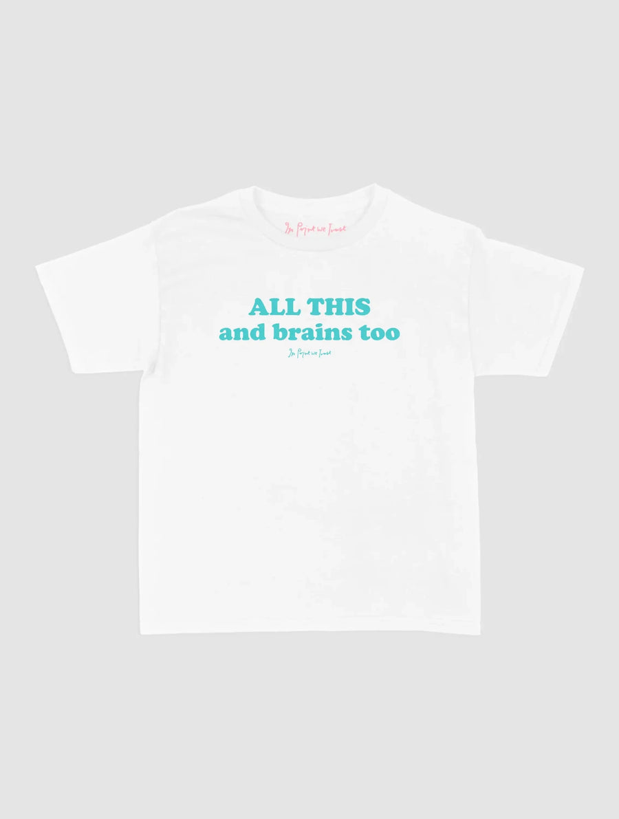 all this baby tee - In Print We Trust