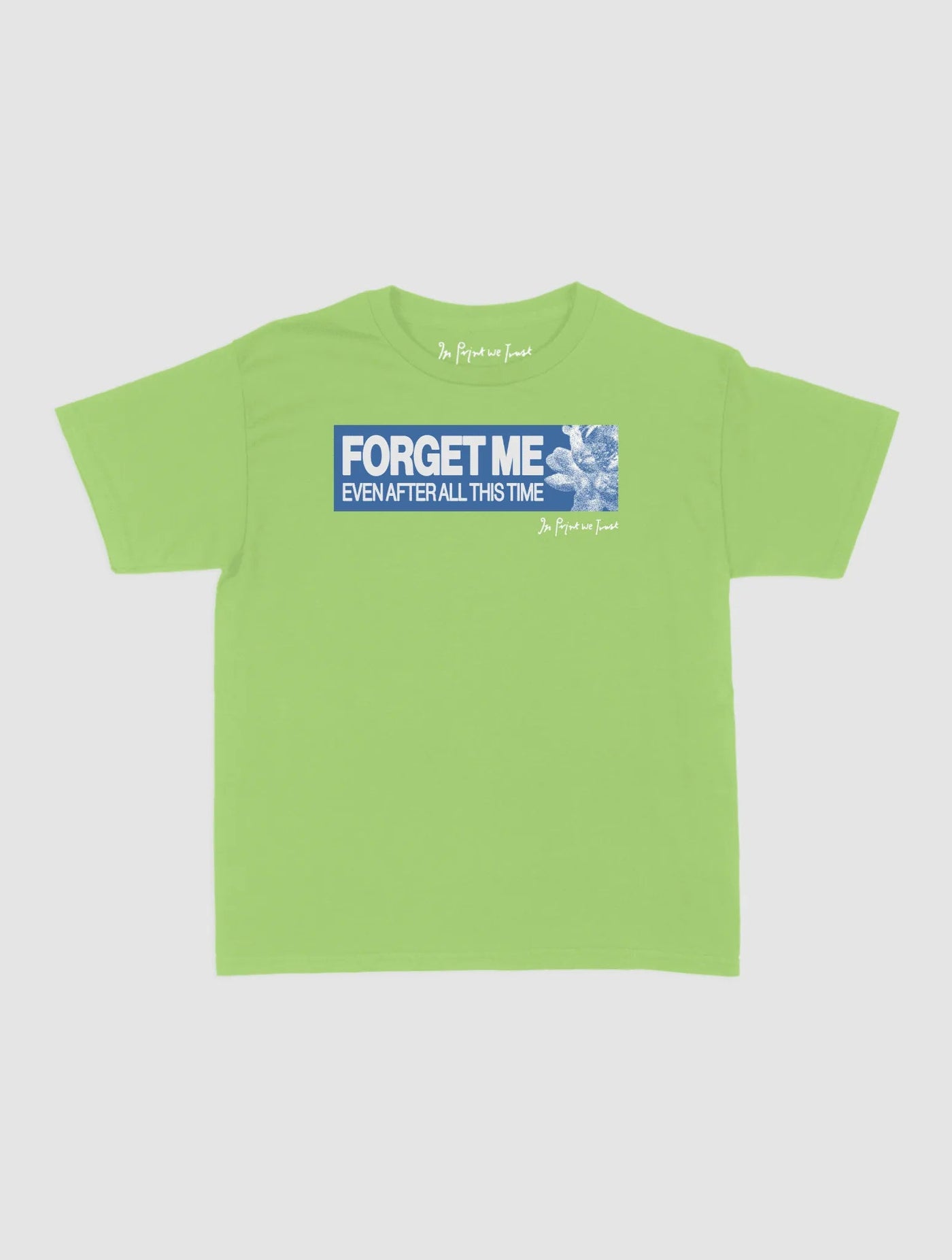 all this time baby tee - In Print We Trust