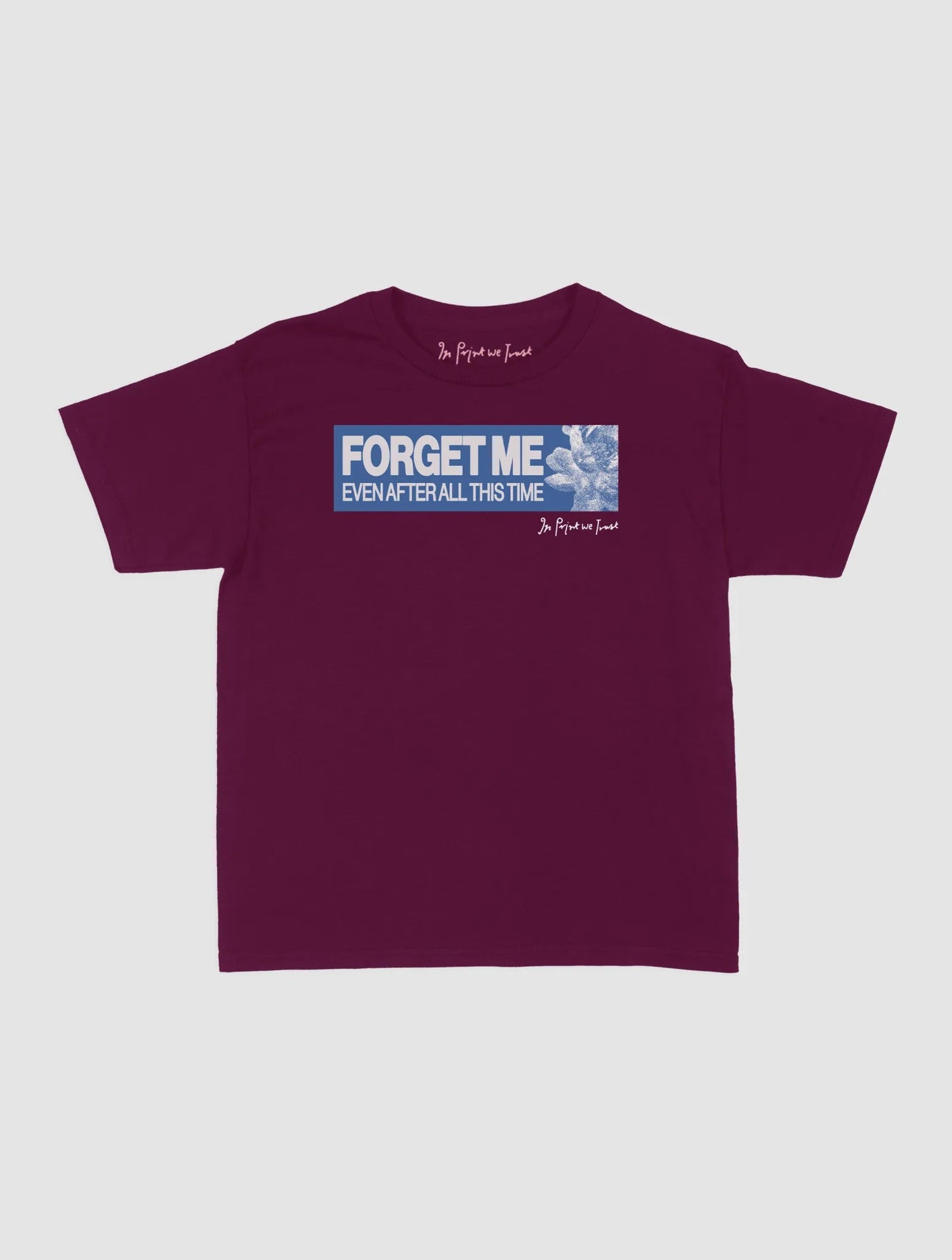 all this time baby tee - In Print We Trust