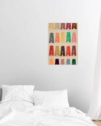 alphabet print - In Print We Trust