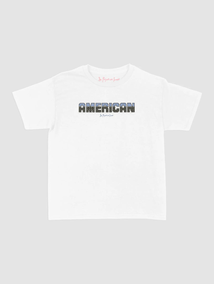 american baby tee - In Print We Trust