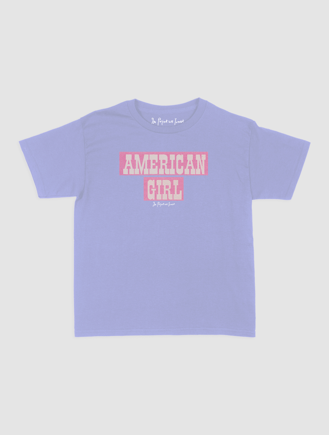 american girl baby tee - In Print We Trust