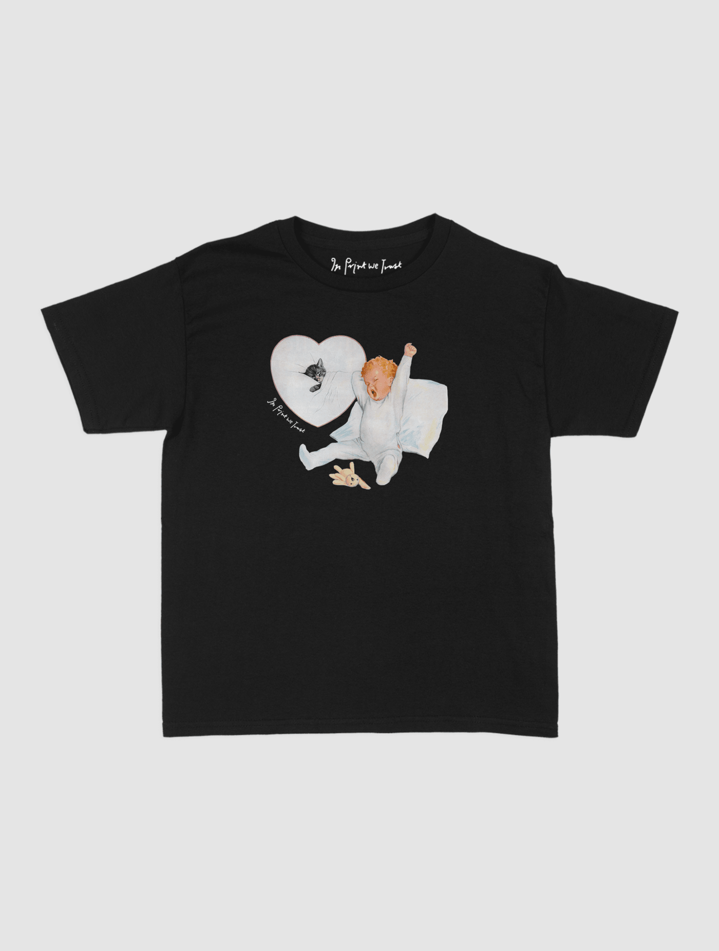 america's sleepheart baby tee - In Print We Trust
