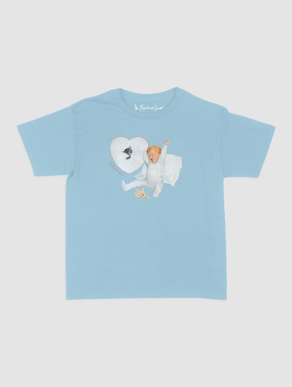 america's sleepheart baby tee - In Print We Trust