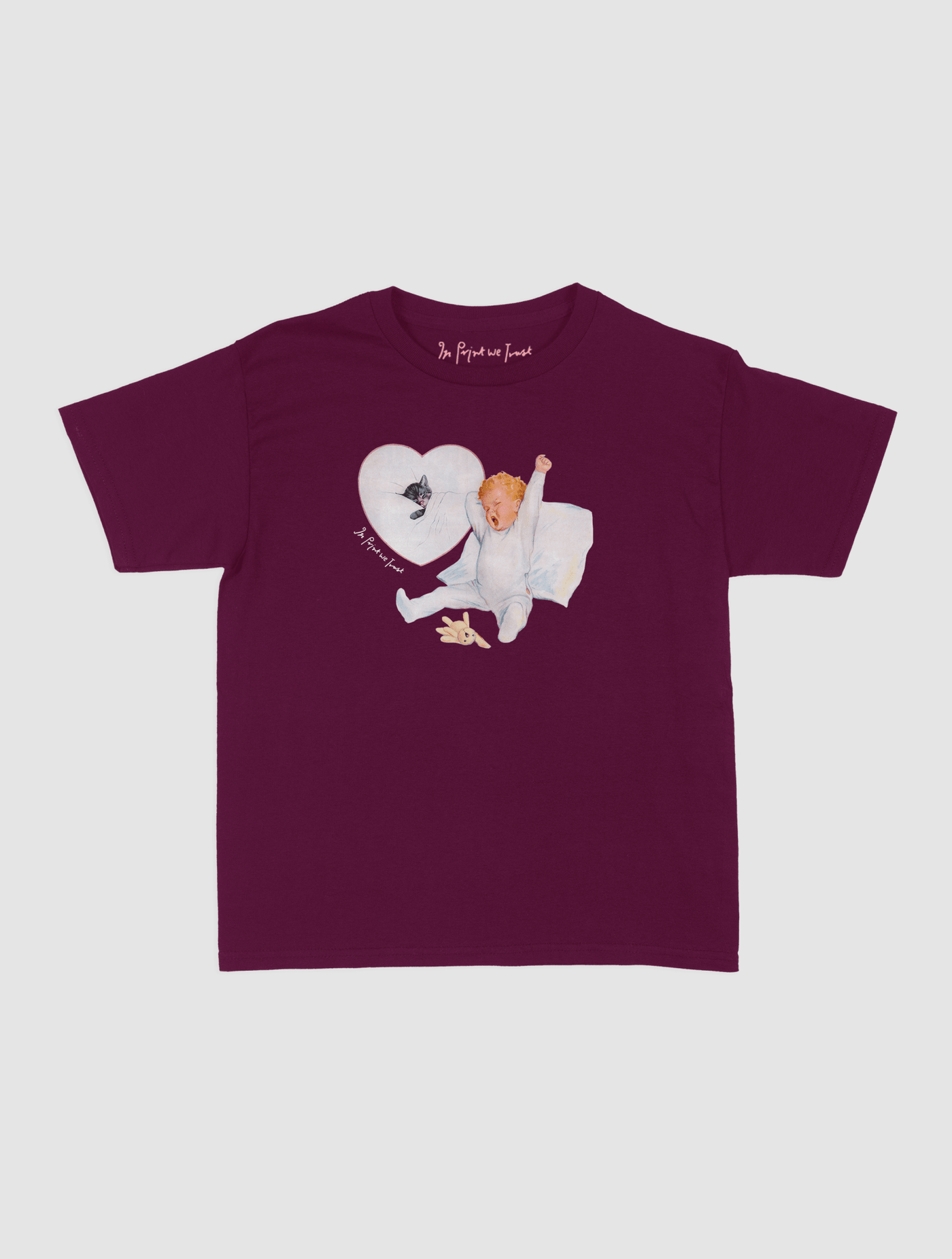america's sleepheart baby tee - In Print We Trust