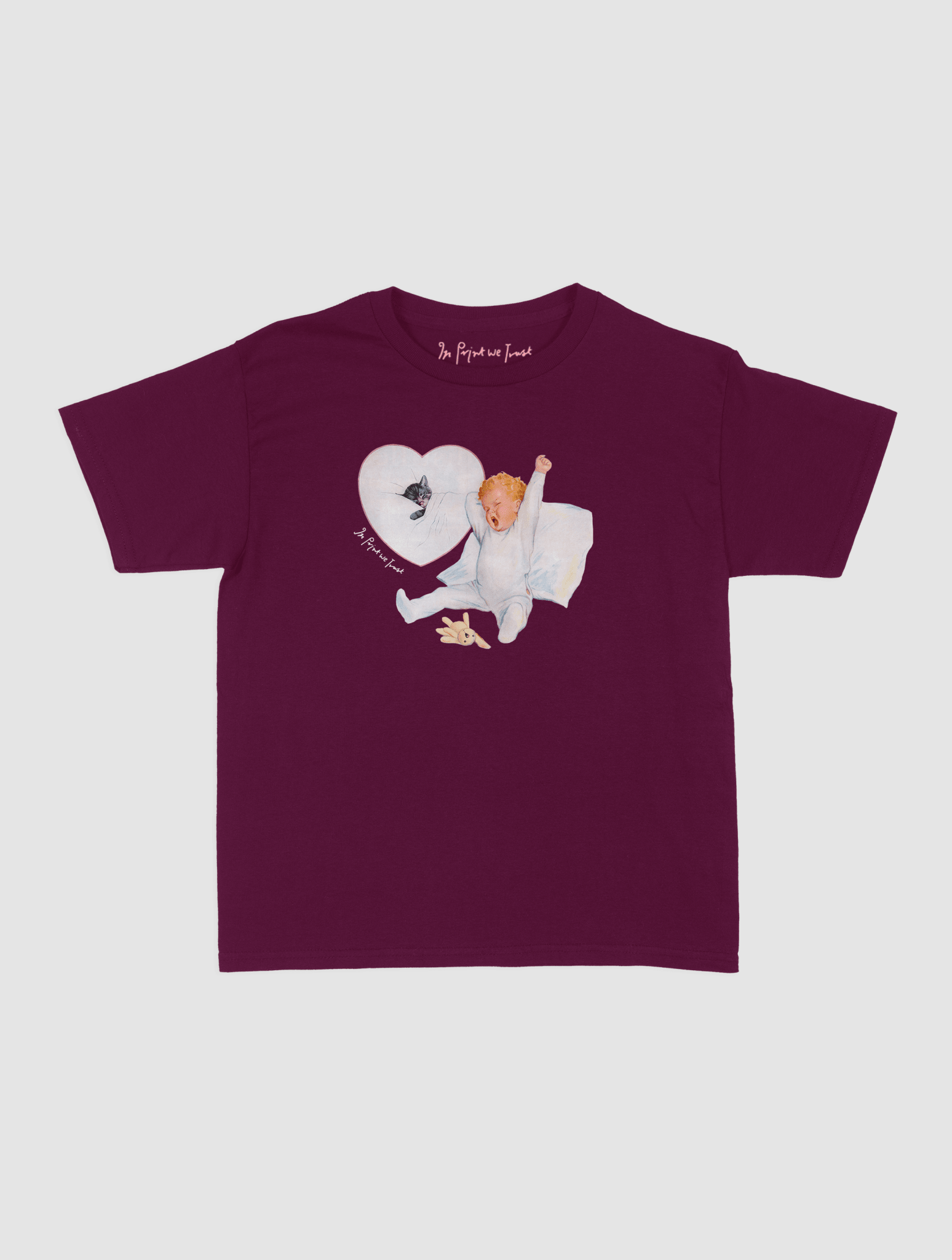 america's sleepheart baby tee - In Print We Trust